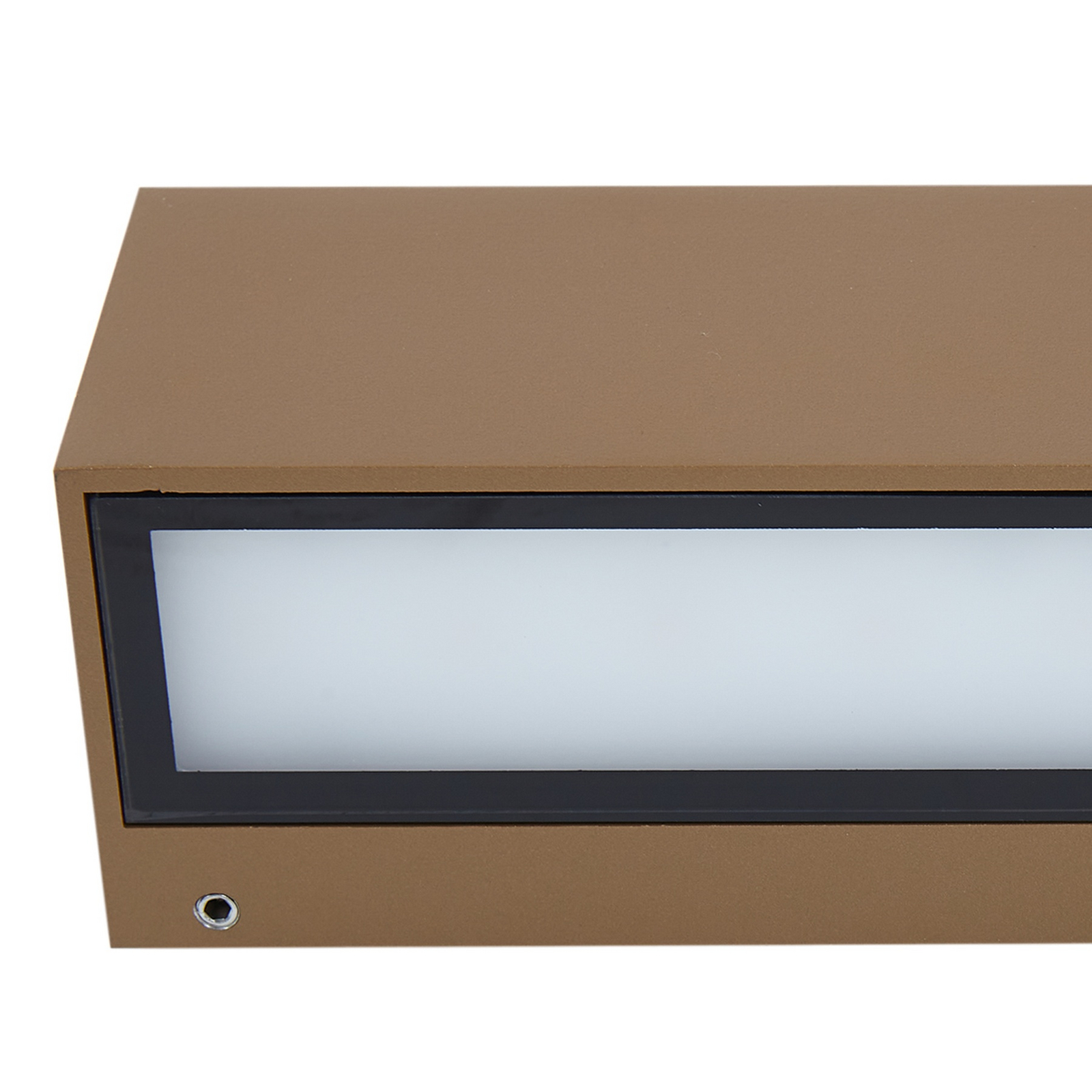 Lengo LED Ao ar livre Candeeiro de Parede Down 25cm 3000K Bronze - Lucande
