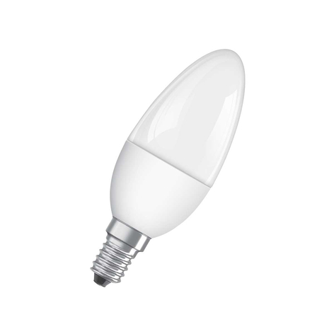 OSRAM LED-Kerzenlampe E14 5W 827 Superstar, matt