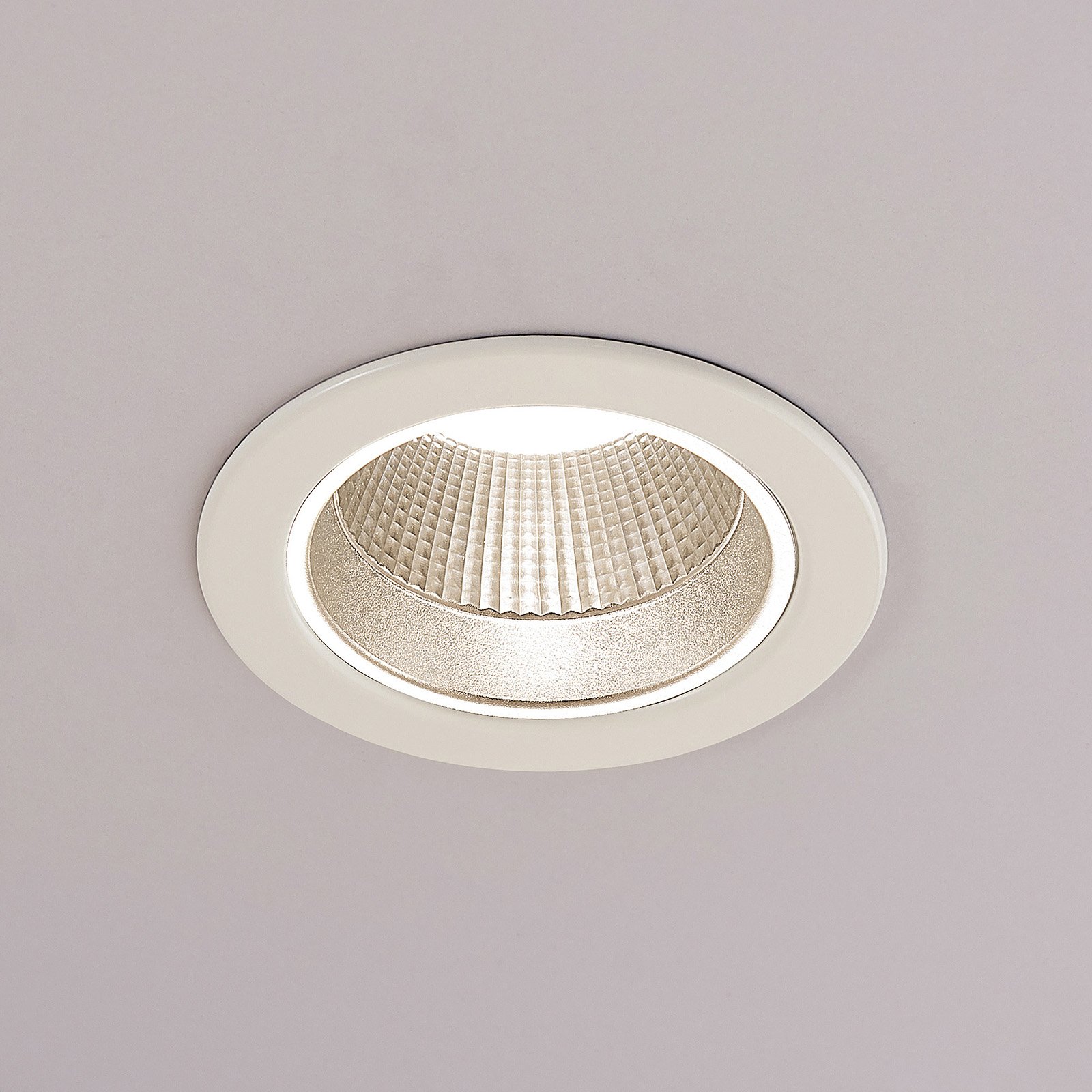 Arcchio Delano LED inbouwspot, Ø 11,3 cm