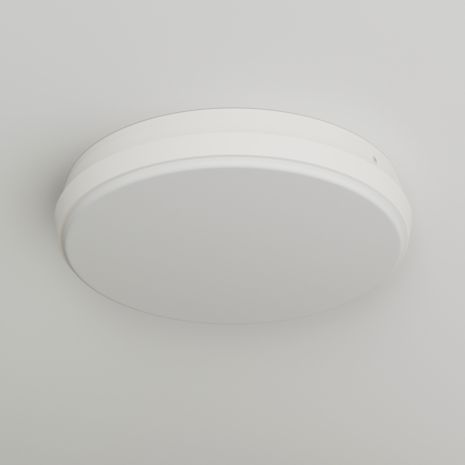 Arcchio Brady LED-Deckenlampe, weiß, rund, 25 cm
