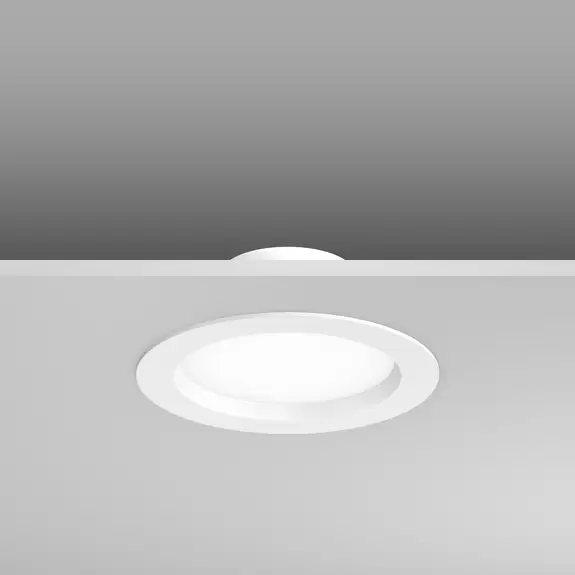 Lampenwelt RZB HB 801 LED-Einbaudownlight IP54 Ø19cm 16W