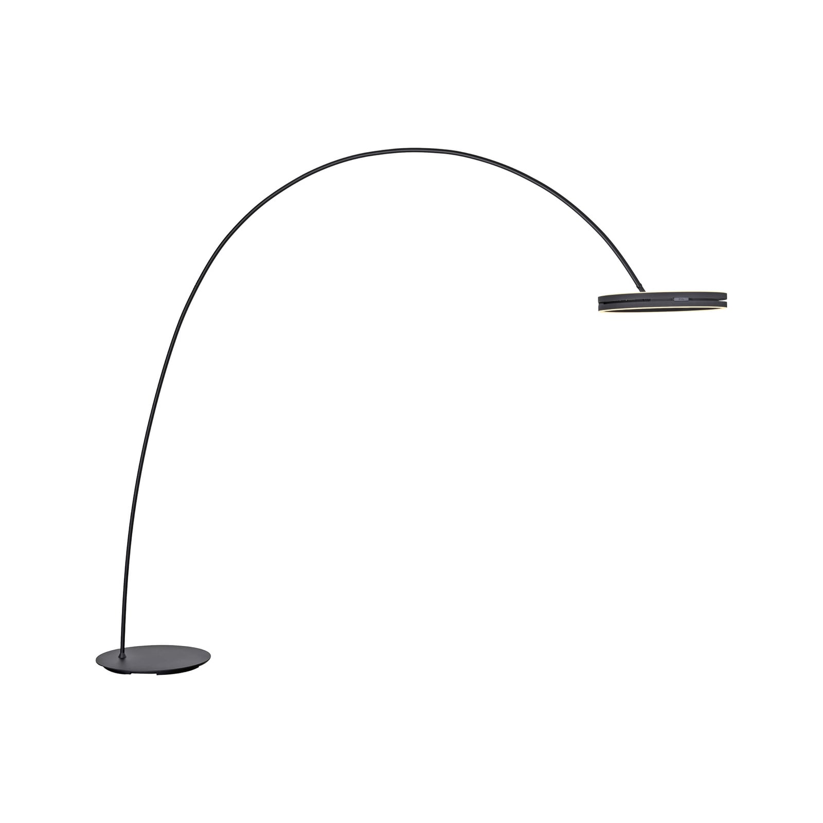 Loop-Bow LED-Stehlampe, schwarz, Ausladung 290cm, CCT - PURE Loop-Bow LED-Stehlampe, schwarz, Ausladung 290cm, CCT - PURE