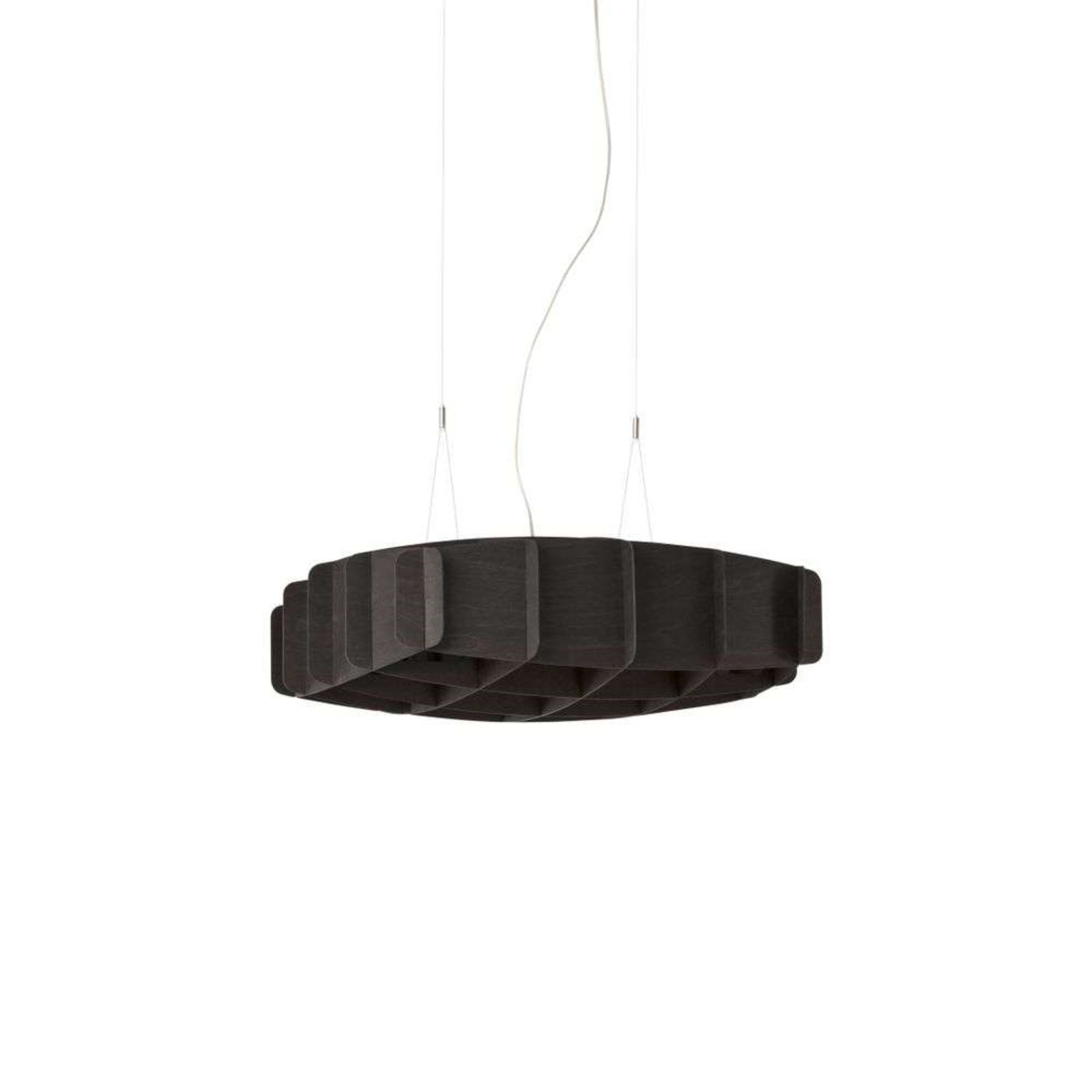 Ristikko 65 Candeeiro Suspenso Black - Pilke