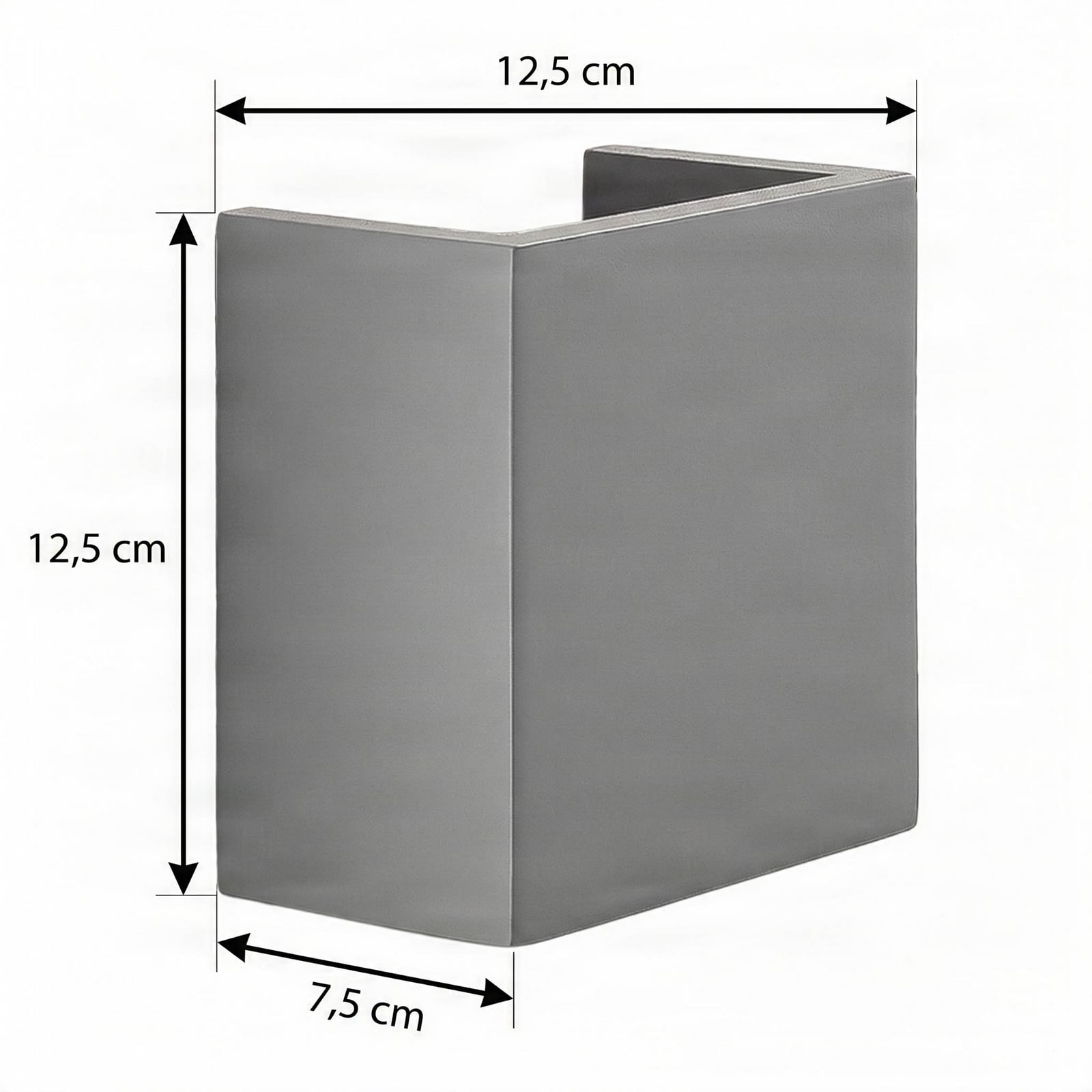 Smira Wandlamp Concrete - Lindby Smira Wandlamp Concrete - Lindby