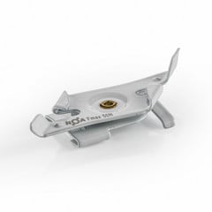 Fijación de techo de riel trifásico Noa, blanco