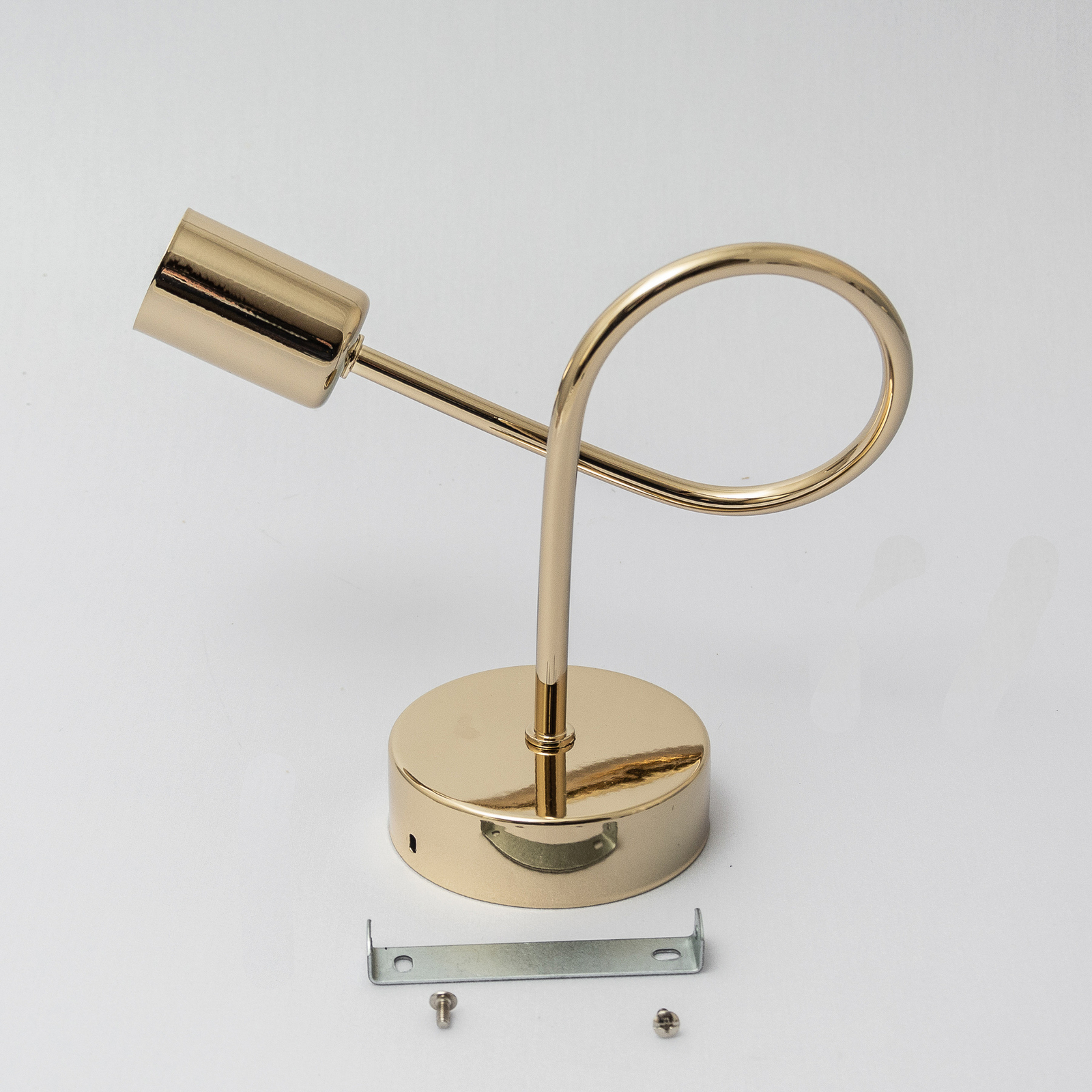 Oxford wall light, gold-coloured, metal, E27