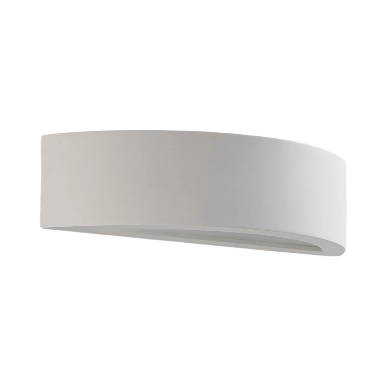 Lindby Aurel applique, gesso, bianco, semitonda