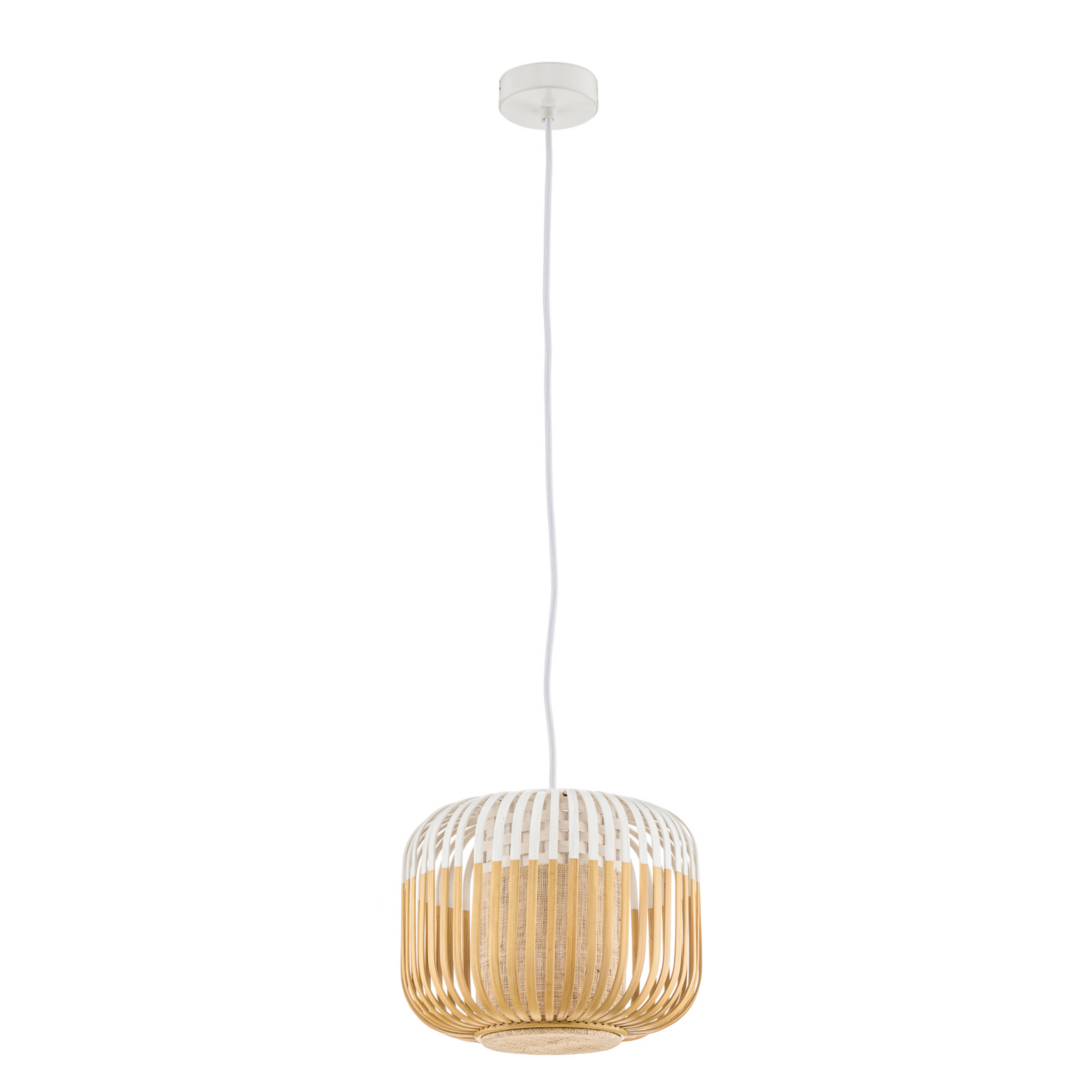 Bamboo Pendelleuchte XS White - Forestier