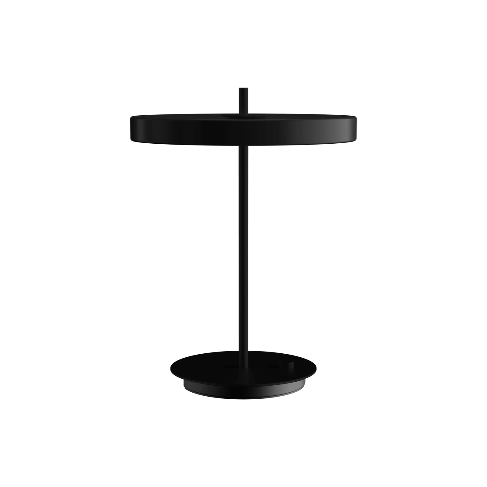 UMAGE LED-pöytävalaisin Asteria Table, USB, musta/musta