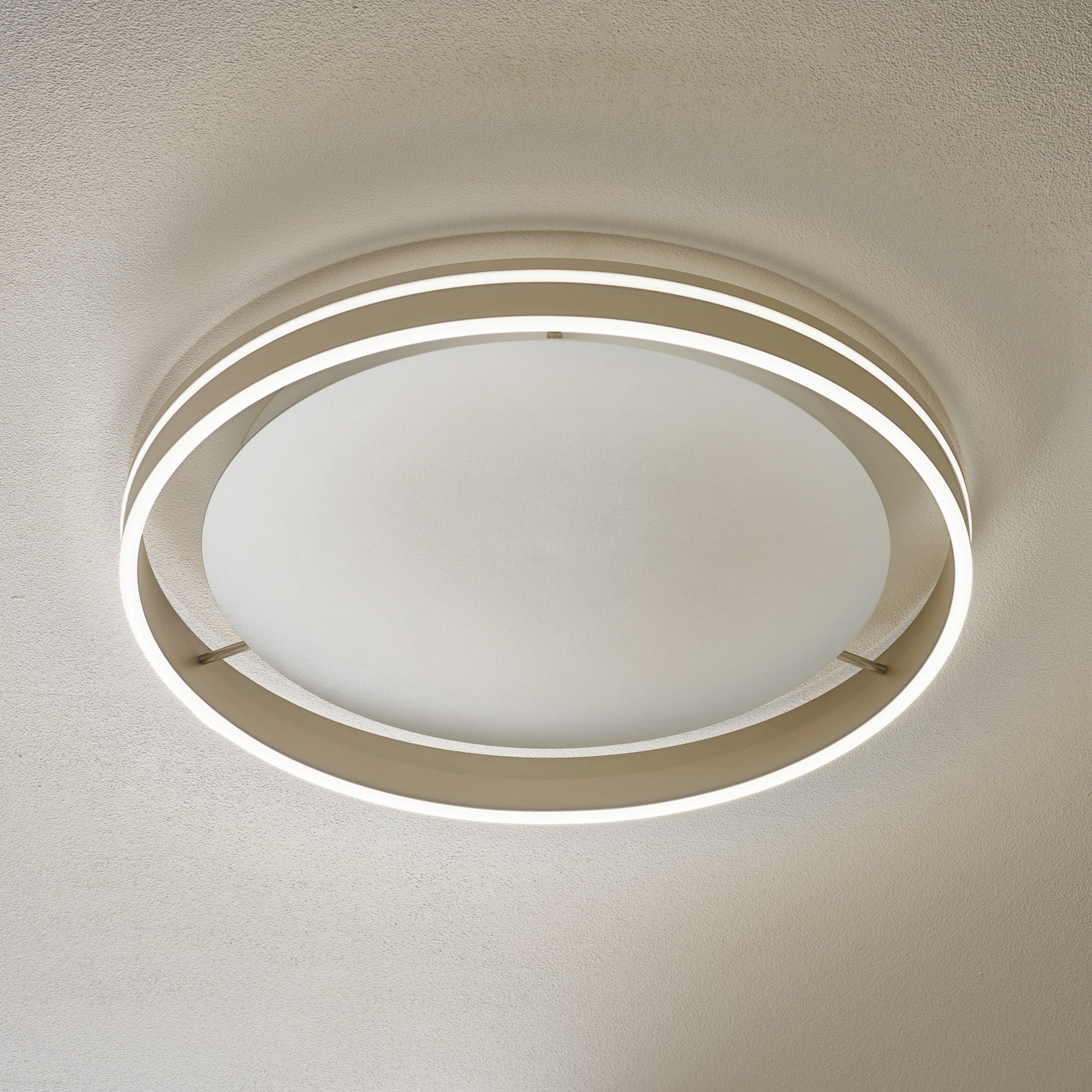 Paul Neuhaus Q-VITO LED-Deckenlampe 59cm stahl
