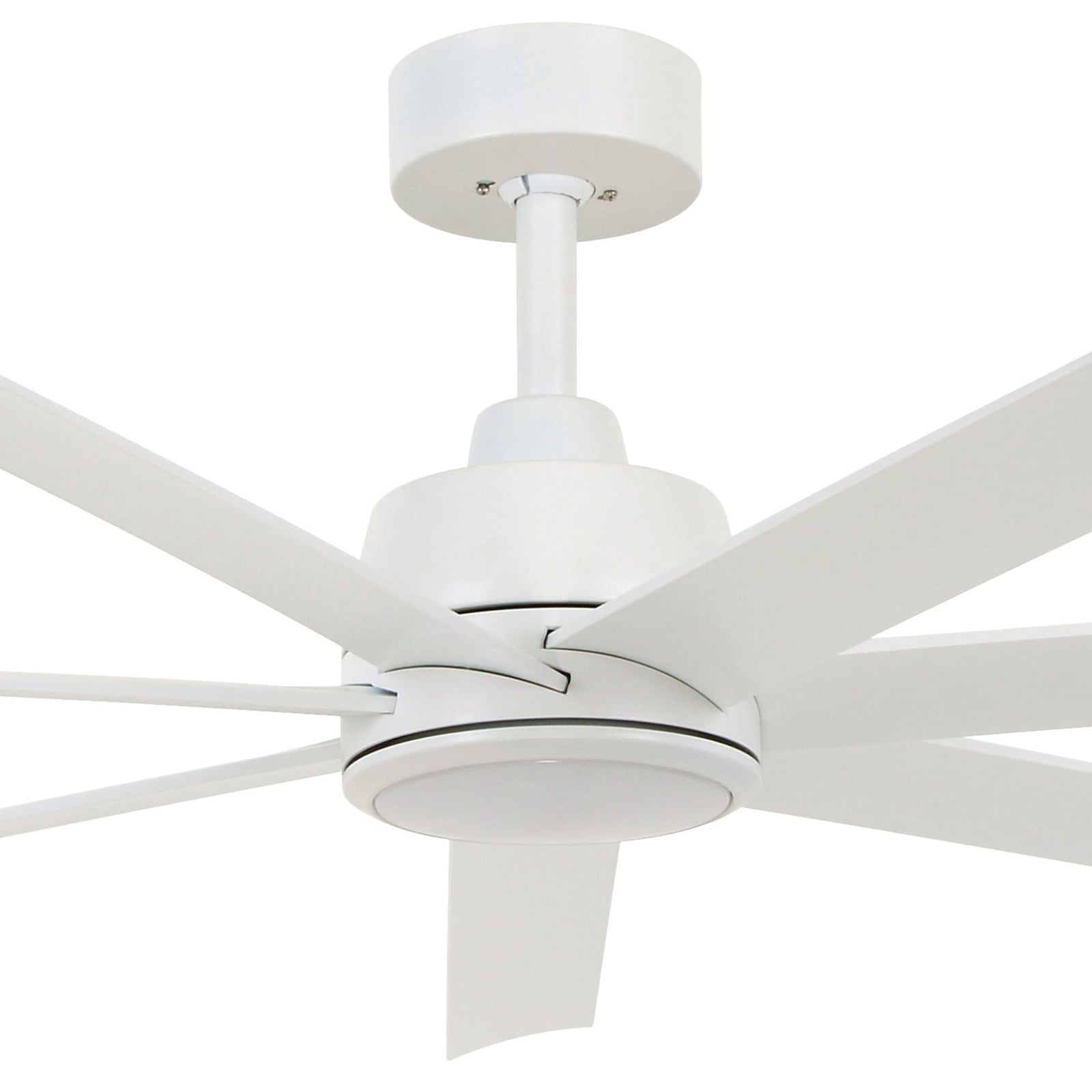 Atlanta Deckenventilator mit Licht weiß 142cm leise - Beacon