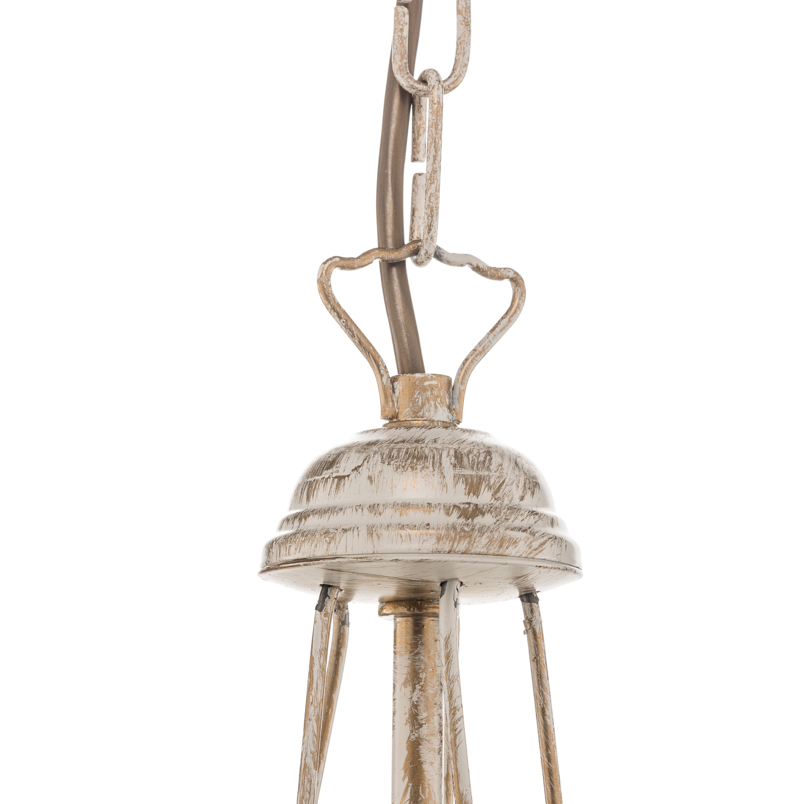 Malbo 5-bulb chandelier in white