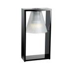 LED table lamp Light-Air, black and transparent