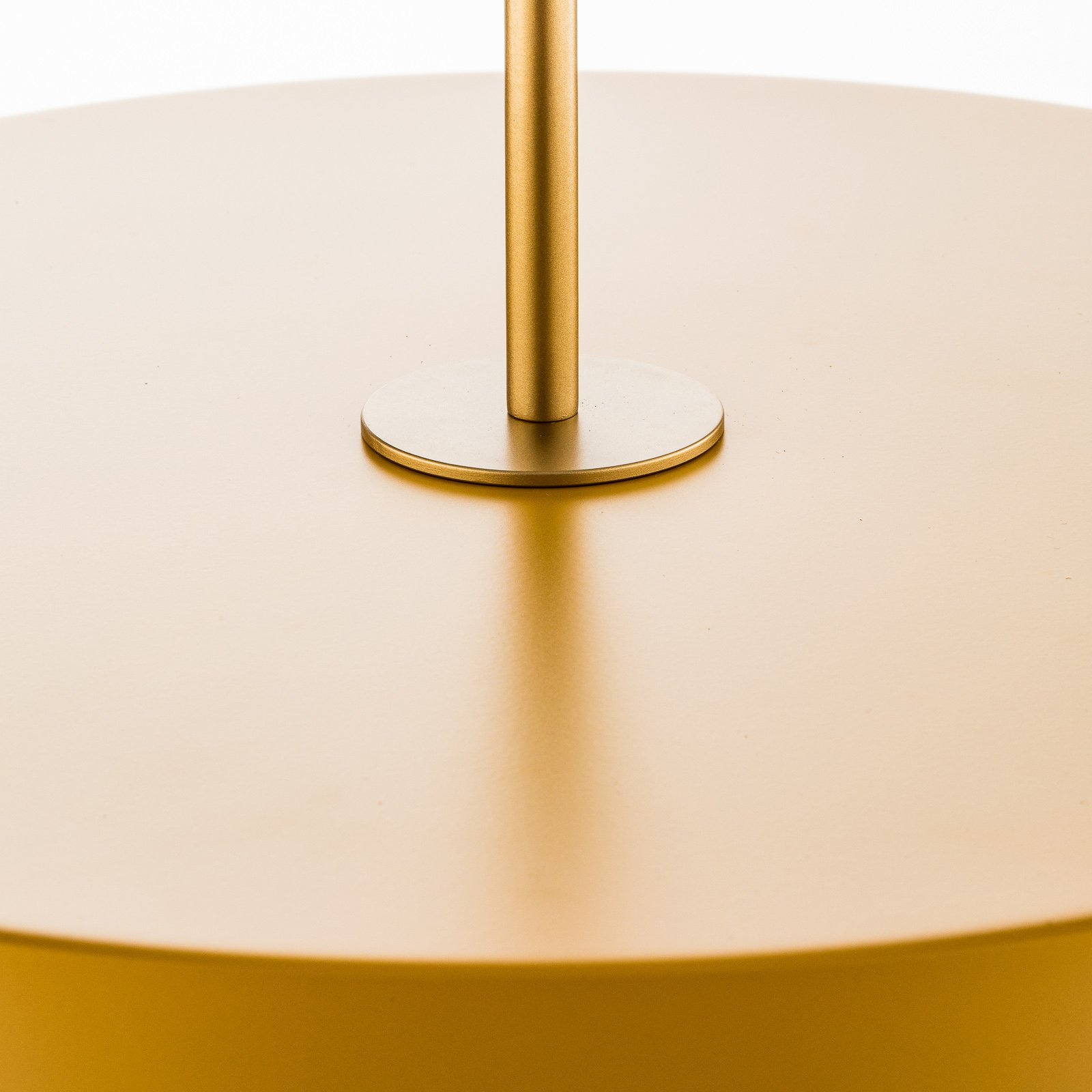 Asteria Medium LED-Hängelampe, gelb/messing, Ø 43 cm - UMAGE