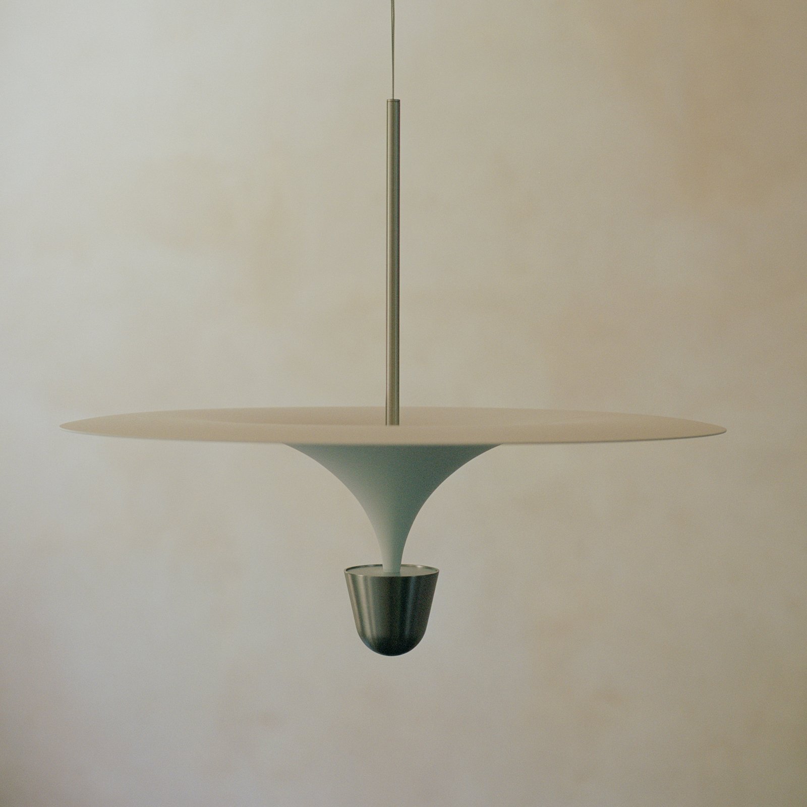 Suspension LED Kantarell, Ø 60 cm, nickel - New Works Suspension LED Kantarell, Ø 60 cm, nickel - New Works