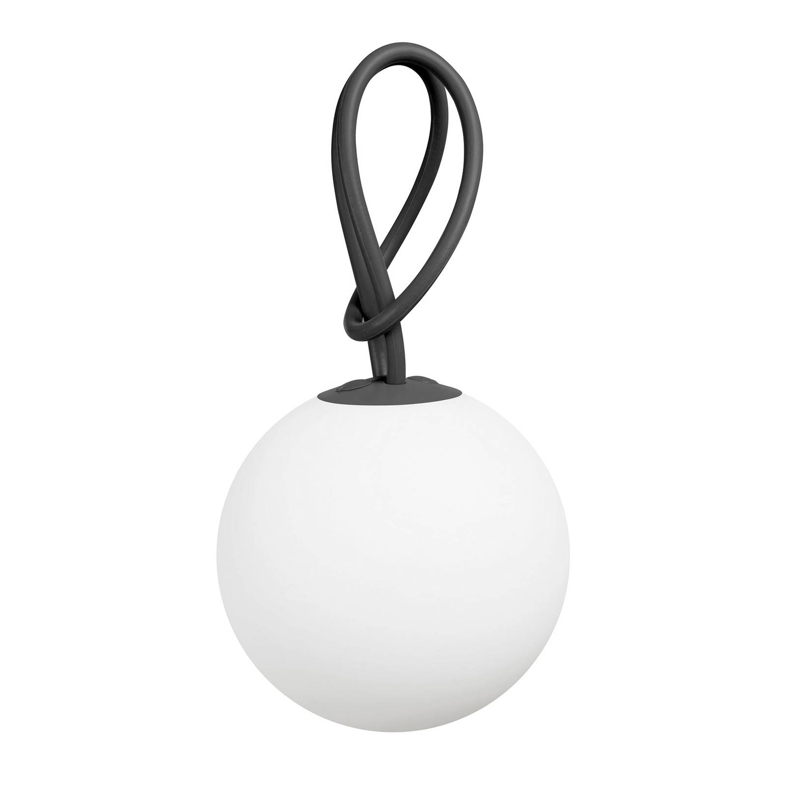 Fatboy LED hanging light Bolleke, anthracite, for Living / Dining Room, Plastic, aluminium, silicone rubber, 1 W