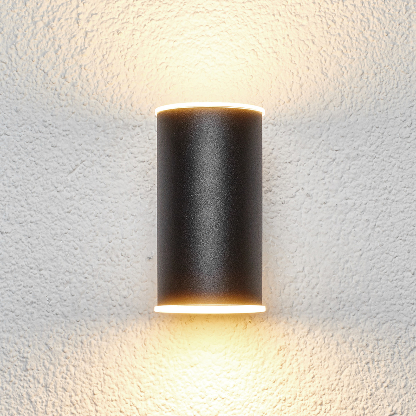 lámpara pared exterior LED de gran efecto Morena