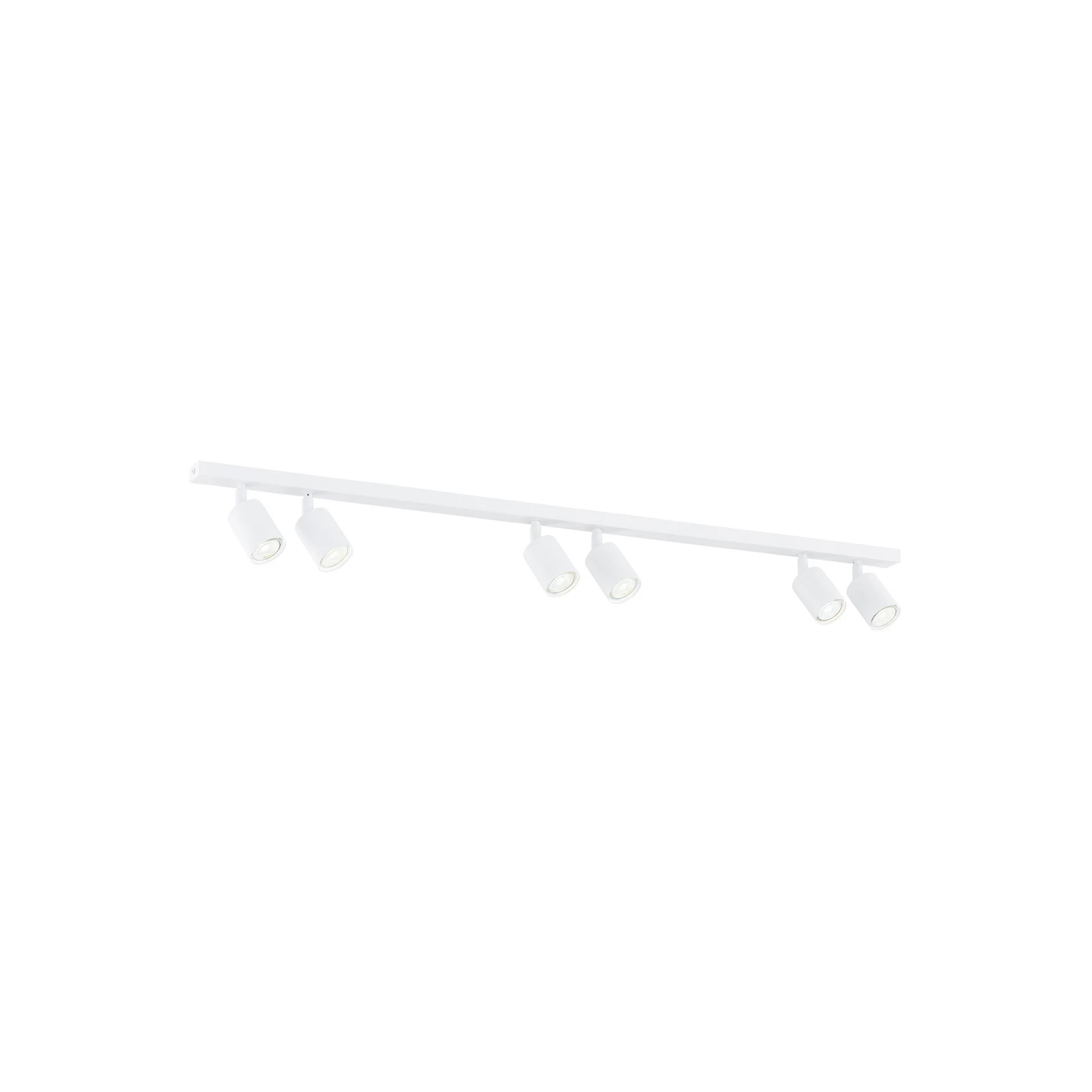 Griestu lampa Flash, balta, 6 spuldzes, metāls
