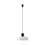 Trepiù LED-Hängelampe, weiß/schwarz, Ø 40 cm - Stilnovo