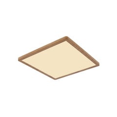 Lampa sufitowa LED Sapana, 29,5 cm, wygląd drewna