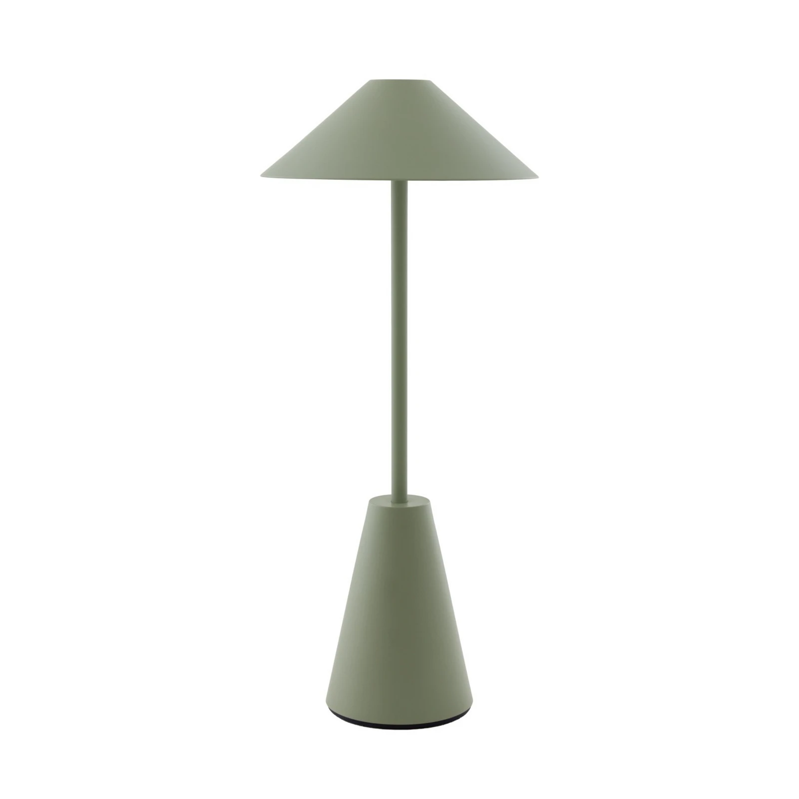 Globen Lighting Akumulátorová vonkajšia stolová lampa Cannes, zelená, IP54