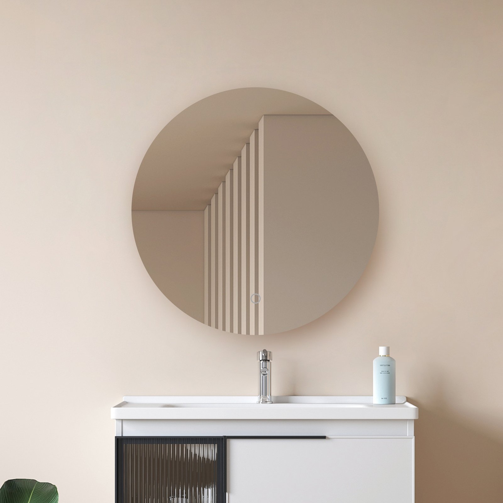 Celestiel LED Oglindă Round Ø60 CCT Mirror - Lucande