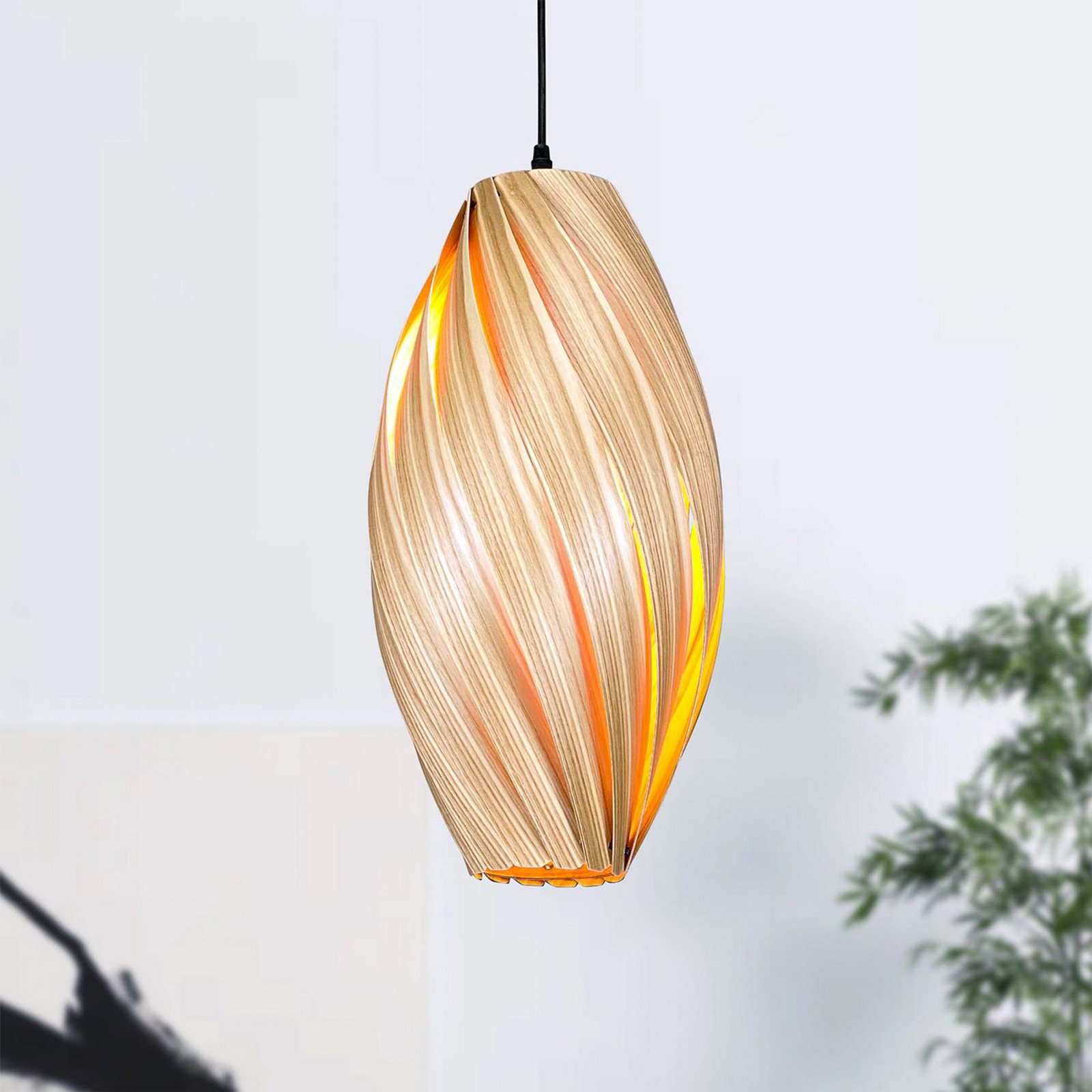 Gofurnit Ardere pendul frasin înălțime 50 cm - Camera de zi / sufragerie - design - lemn deschis la culoare