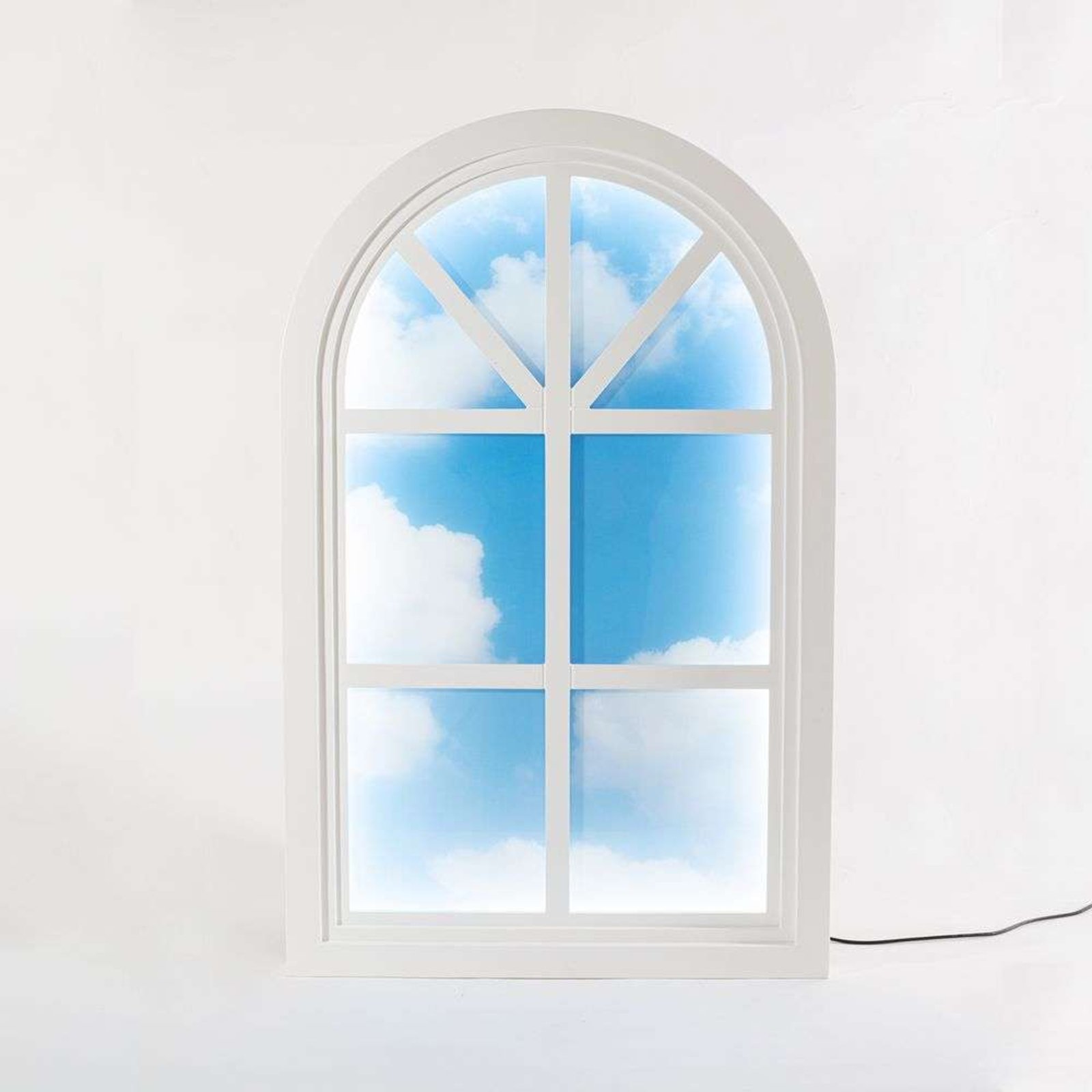 Window 2 Aplică de Perete/Lampadar White/Light Blue - Seletti