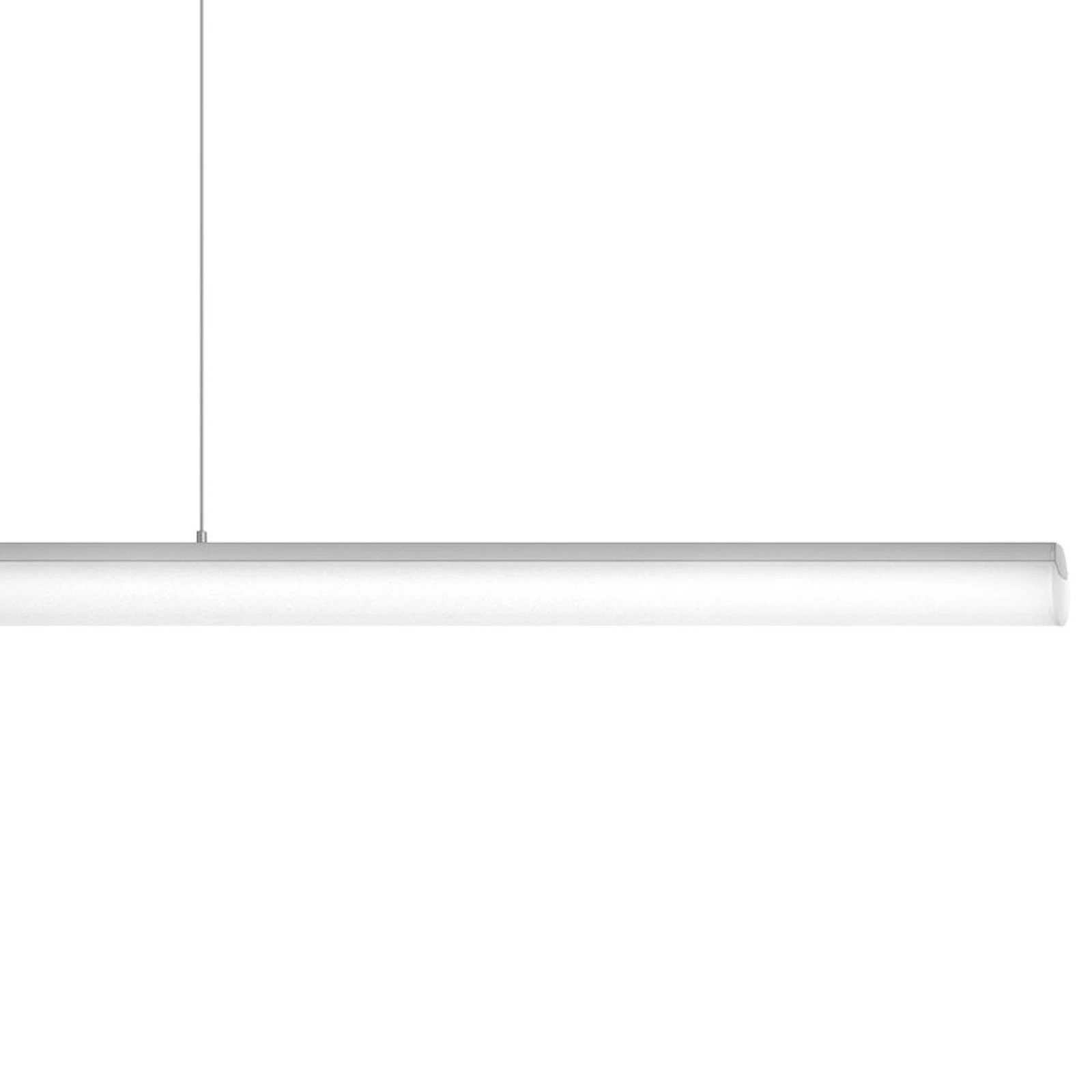 Ribag Aroa LED závesné svietidlo DALI dim 4 000K hliník 120cm
