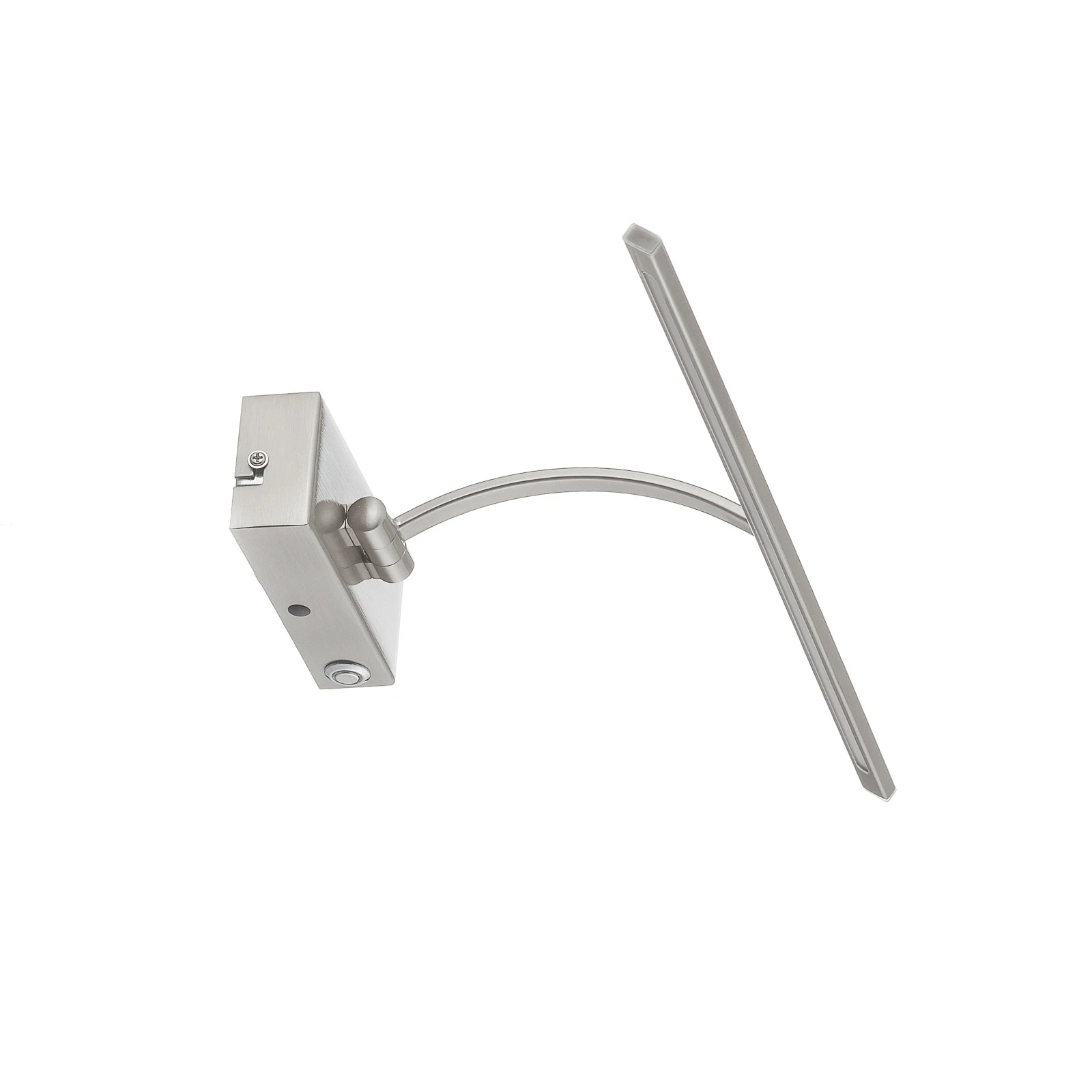 LED wandlamp Matisse, breedte 45 cm, zilver