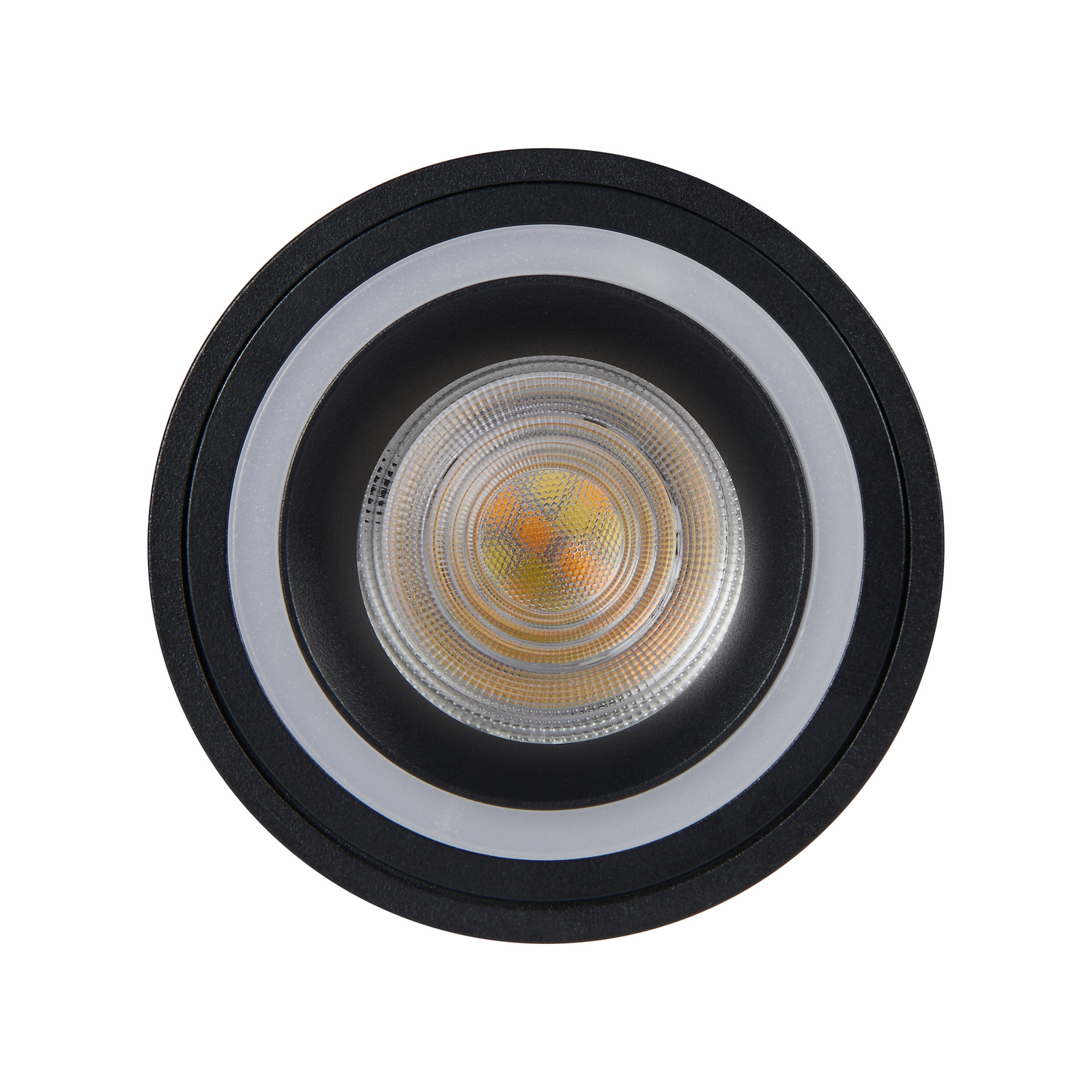 Έξυπνο φωτιστικό οροφής LED ZIG Carosso-Z, μαύρο, CCT, RGB Έξυπνο φωτιστικό οροφής LED ZIG Carosso-Z, μαύρο, CCT, RGB