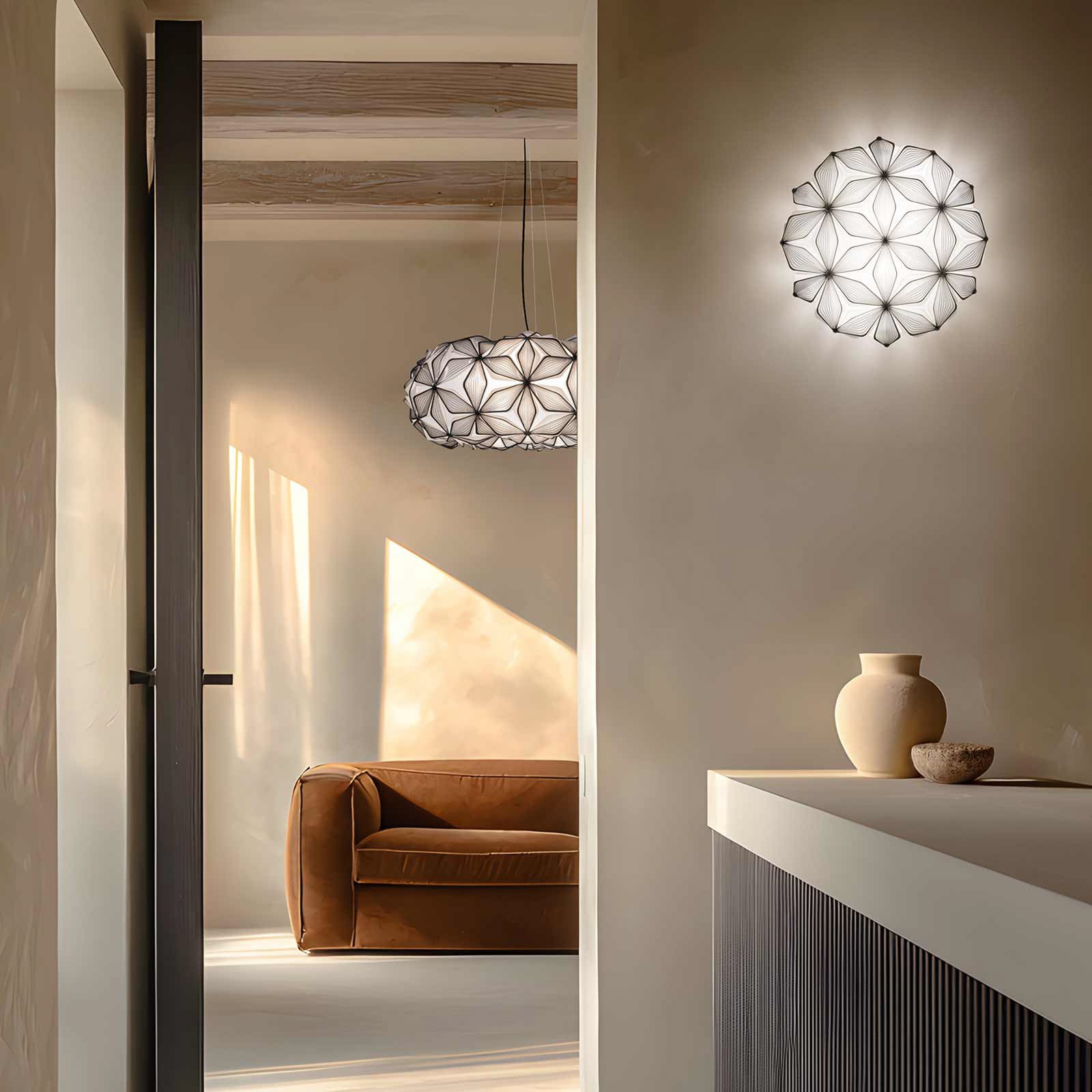 C'EST LA VIE Deckenlampe, schwarz, Ø 47 cm, 2-flg. - Slamp C'EST LA VIE Deckenlampe, schwarz, Ø 47 cm, 2-flg. - Slamp