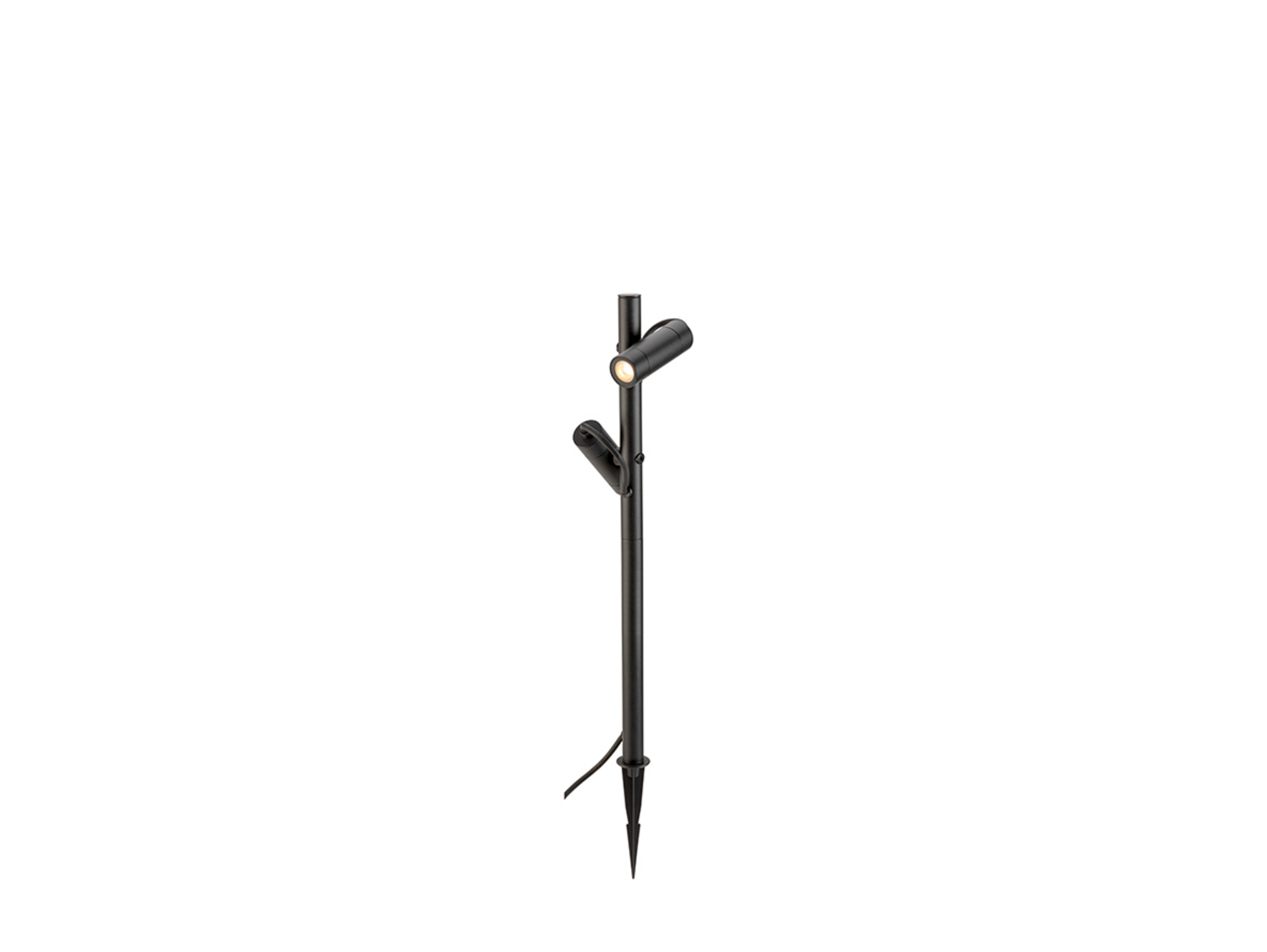 Helia Slim Pole 2 Außen Spot w/Spike IP65 Black - SLV