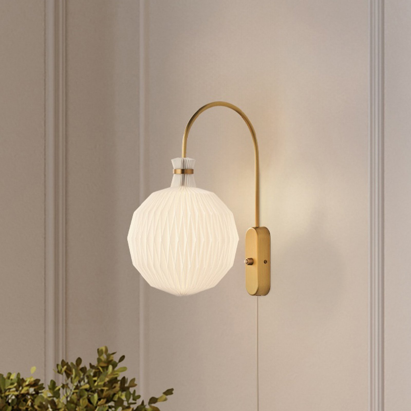 LE KLINT Wandlampe Kaare Klint Legacy 101, Tiefe 25 cm, weiß
