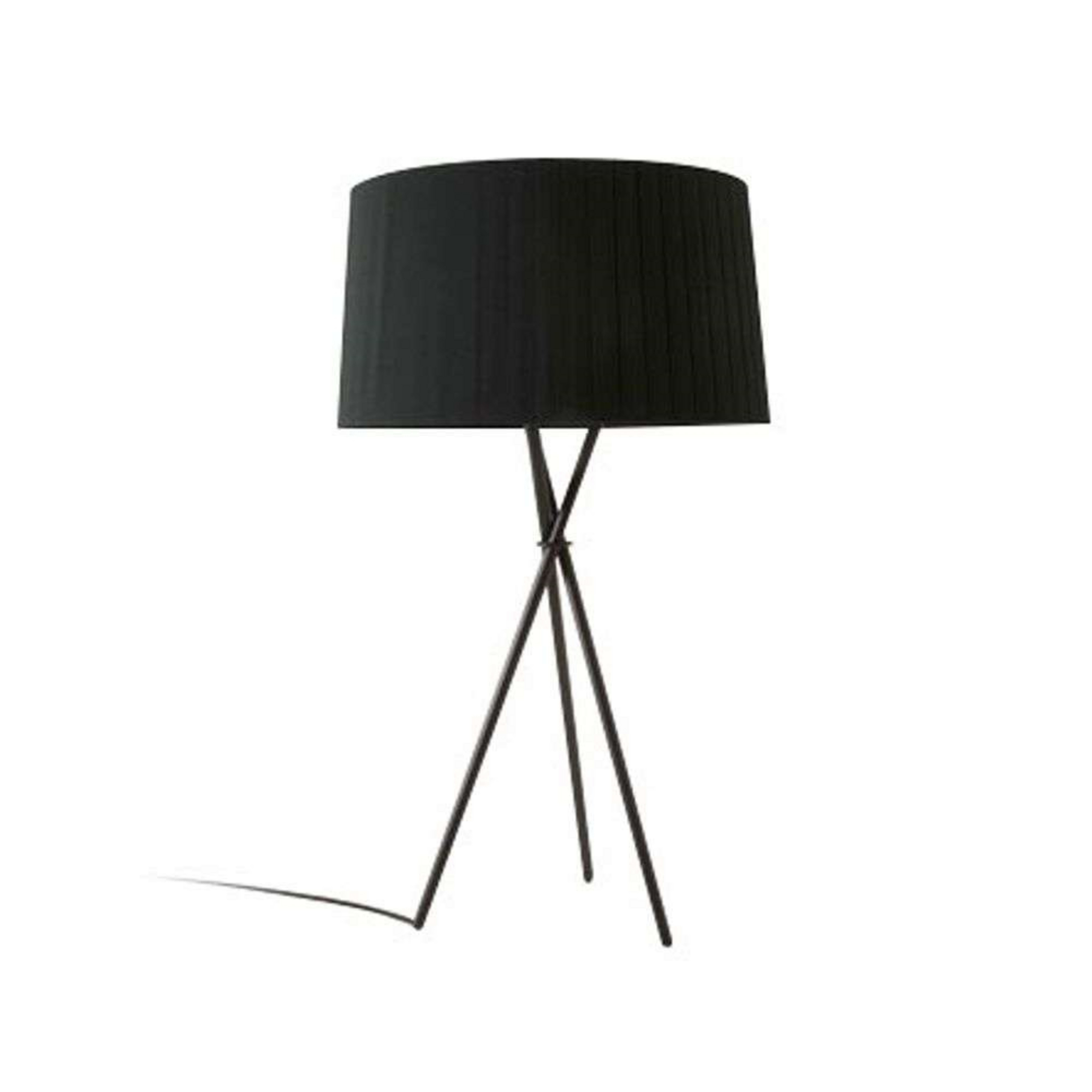 Trípode G6 Lampe de Table Black/Black Ribbon - Santa & Cole