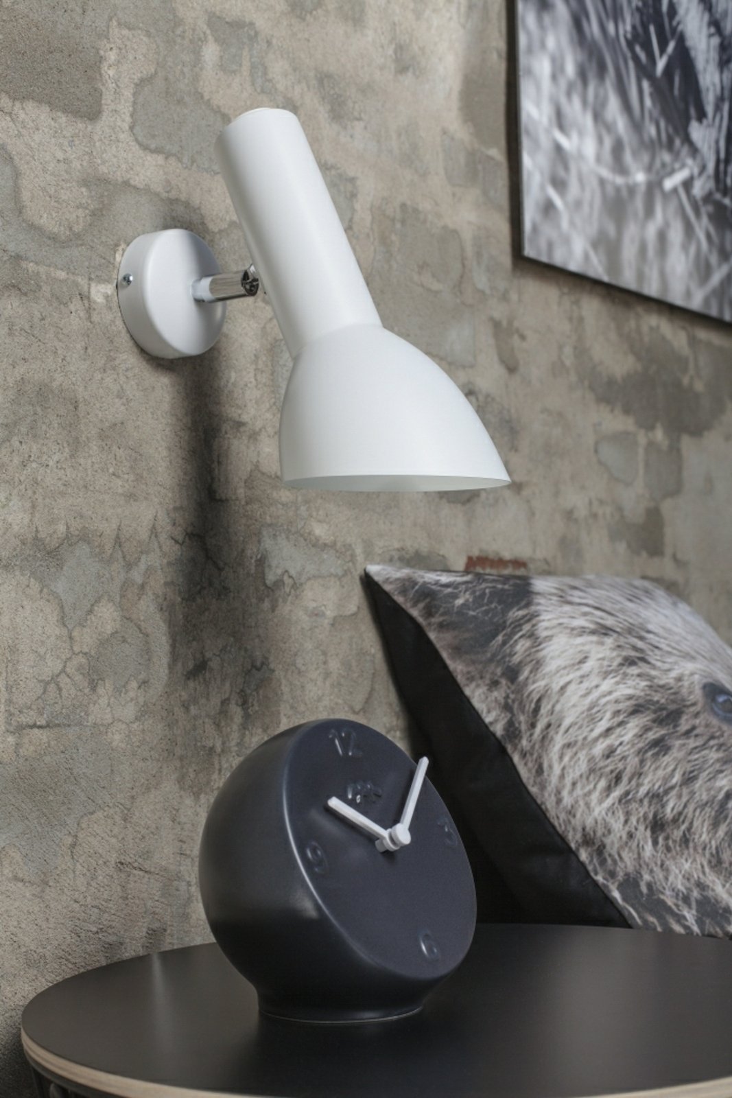 Oblique Candeeiro de Parede Gloss White - CPH Lighting