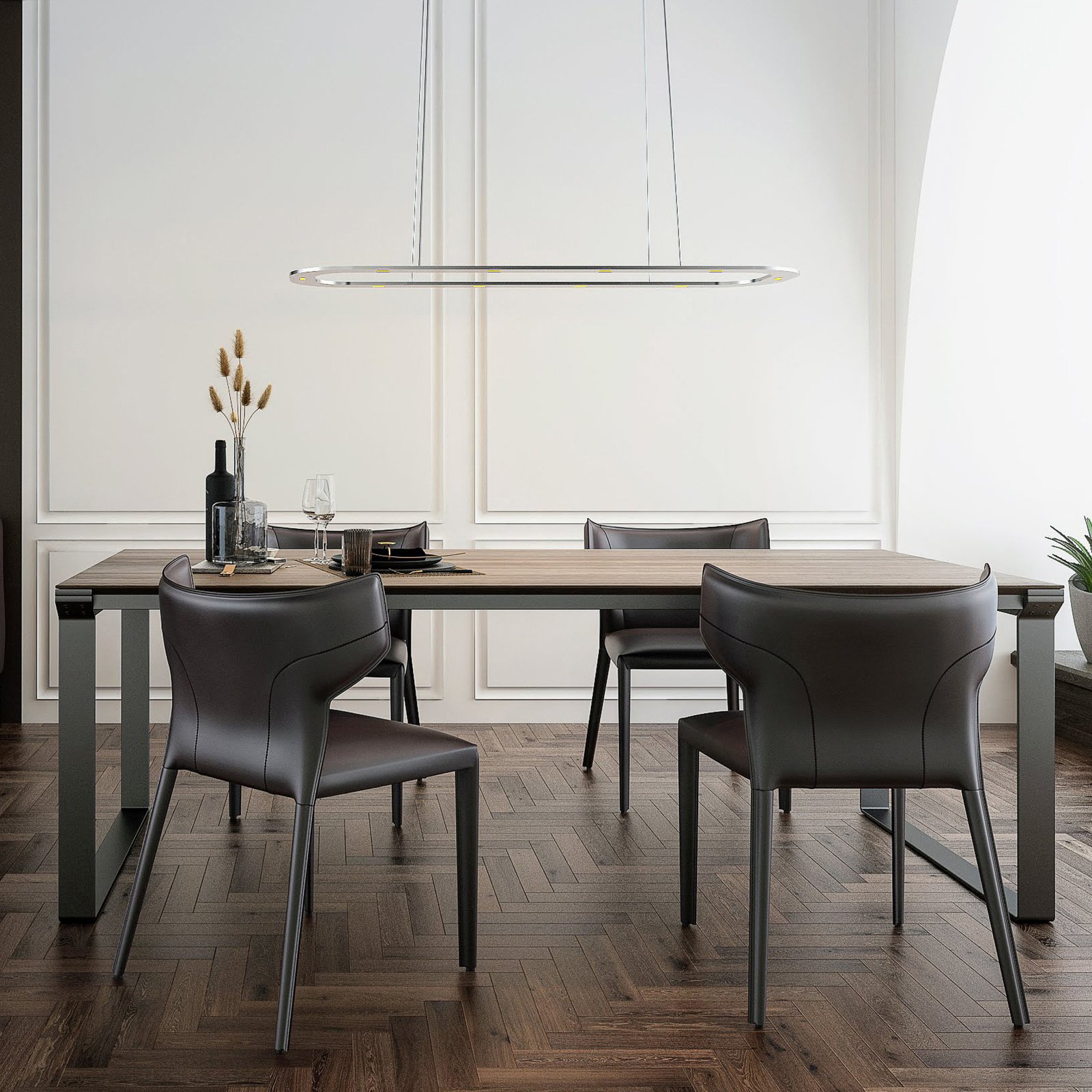 BYOK Piani Lungo LED pendant light with gesture sensor