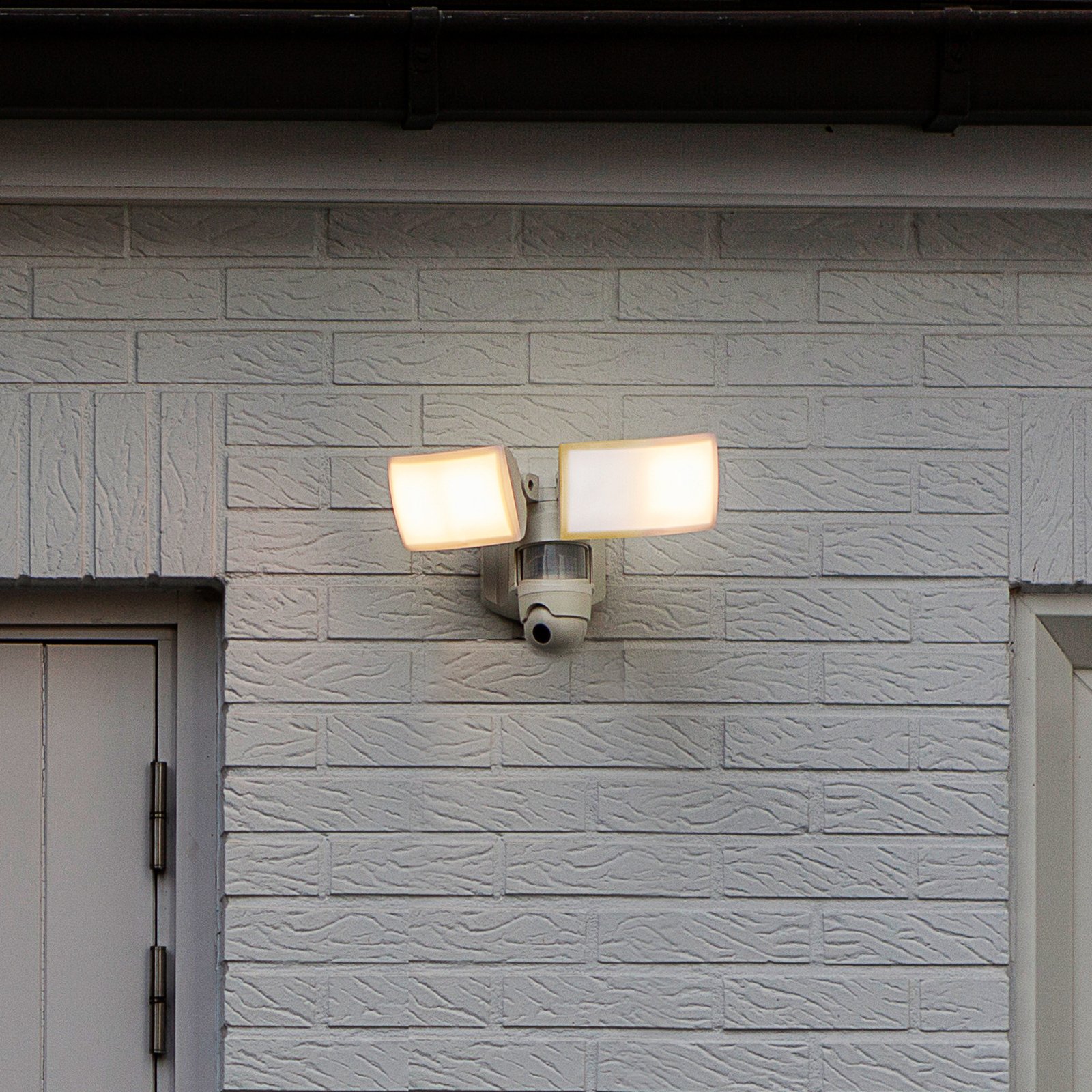 LED-Außenwandleuchte Libra Kamera Sensor
