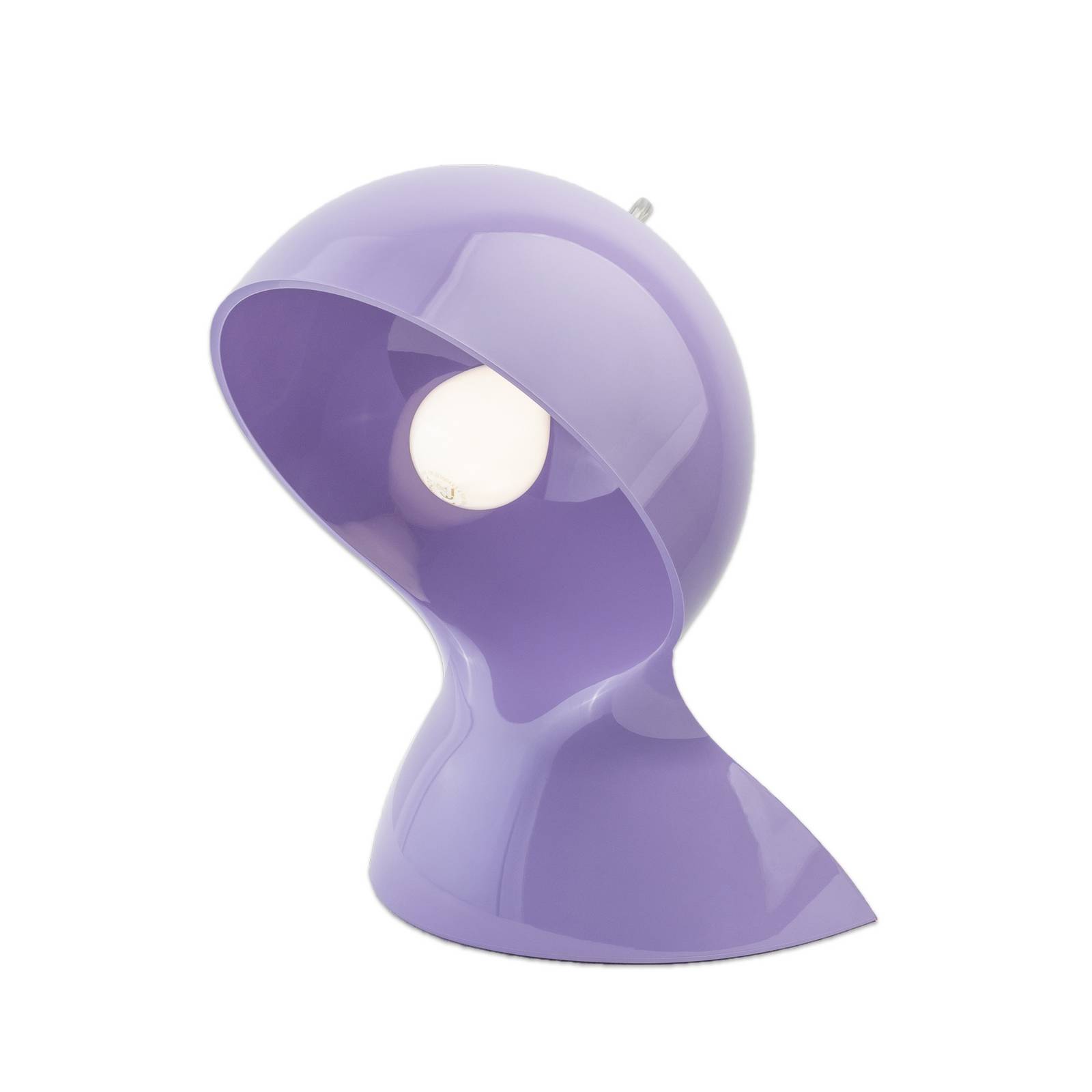 Artemide Tischleuchte Dalú, lavendel, Höhe 26 cm, Kunststoff