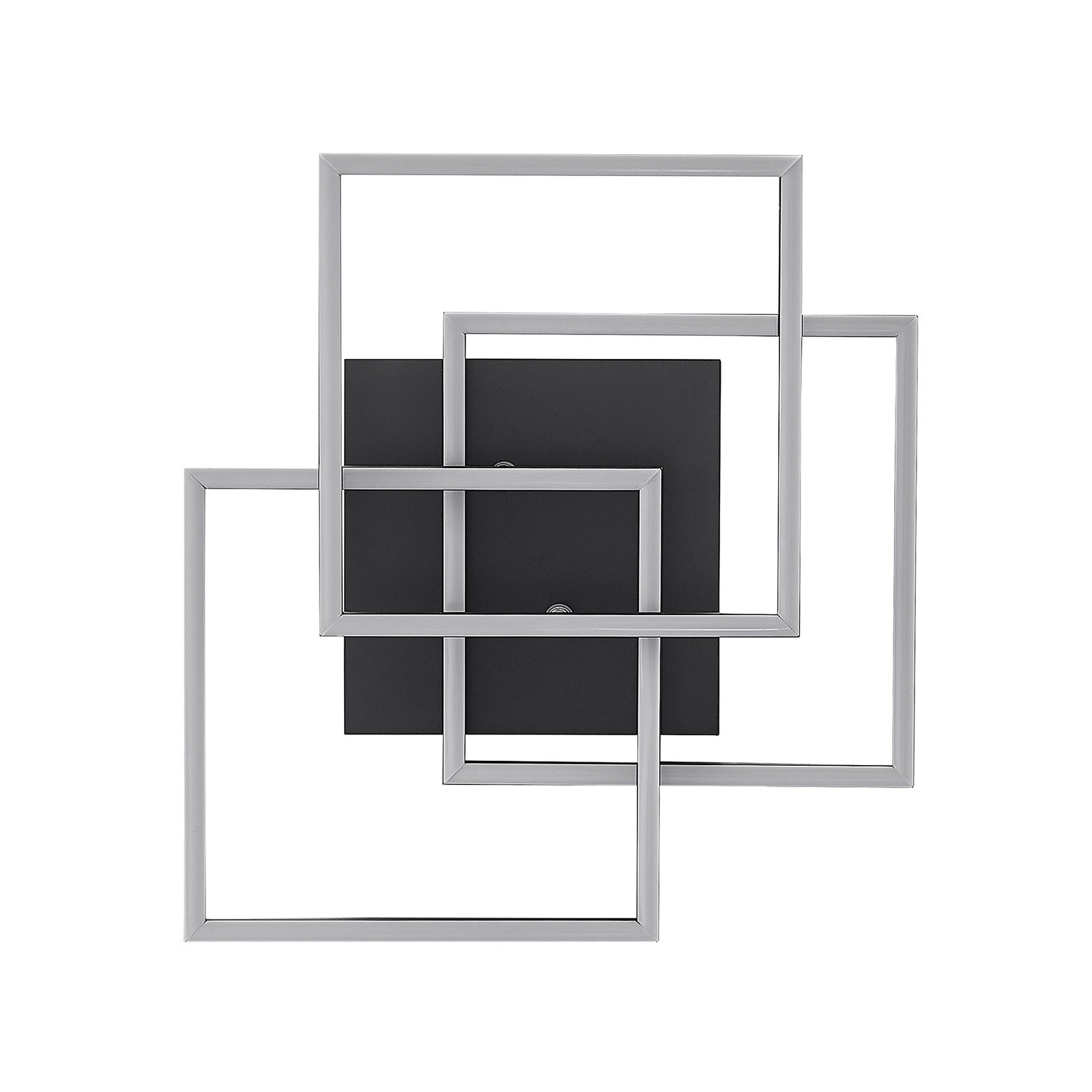 Qiana Square Mennyezeti Lámpa LED Black - Lindby