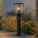 Lucande veilampe Ferda, 60 cm, sensor, antrasitt, IP44