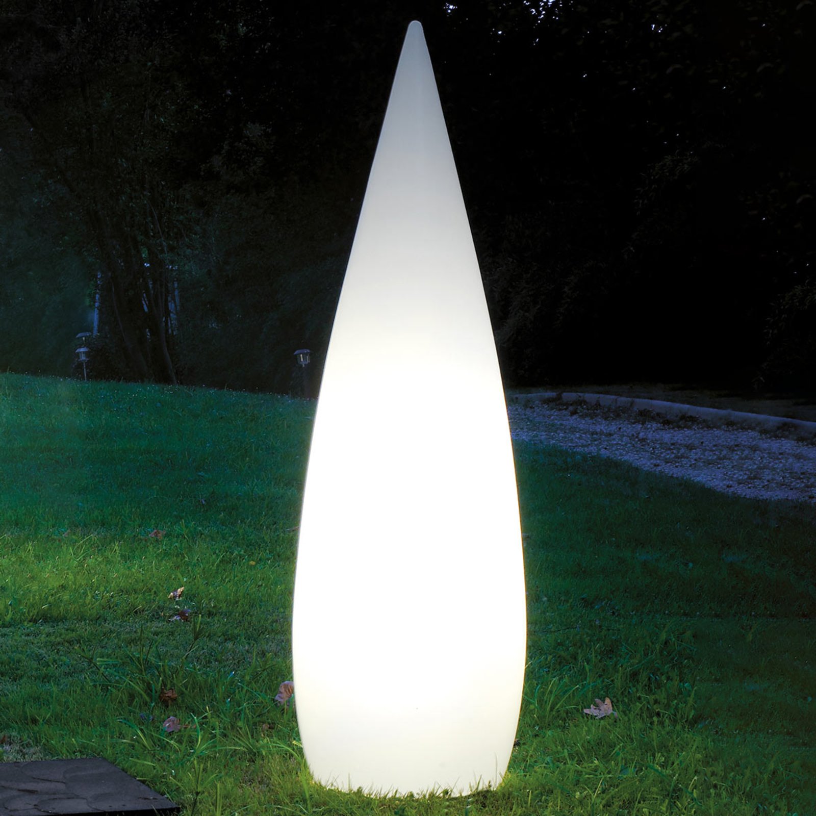 Fast LED-utomhuslampa Kanpazar A 150 cm
