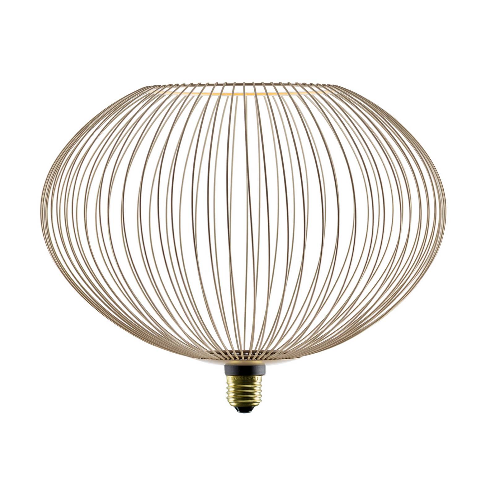 SEGULA LED Floating Filo sand Oval300 E27 6W 2.200 K dimmbar