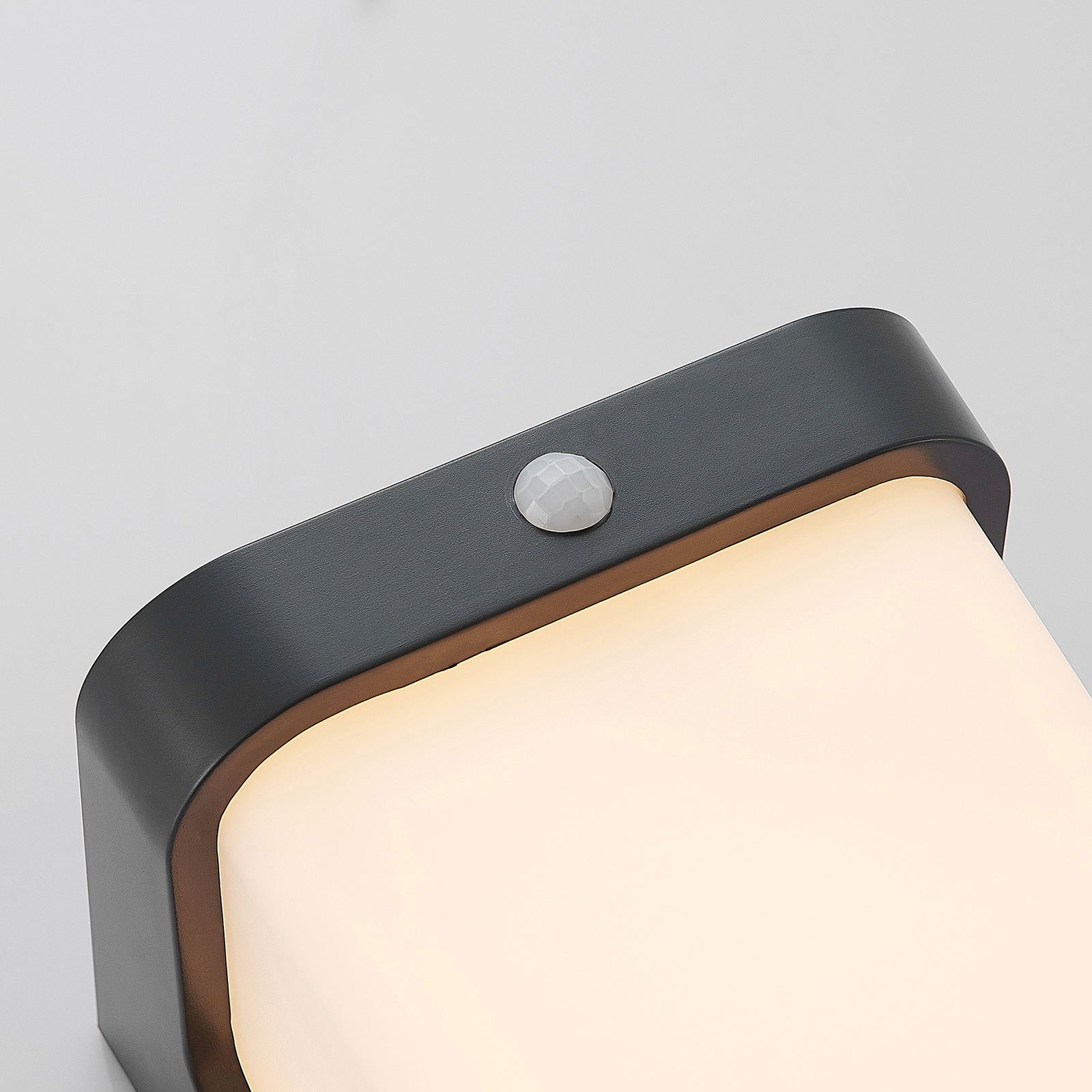 Adenike LED Outdoor Wall Lamp w/Sensor Dark Grey - Lindby