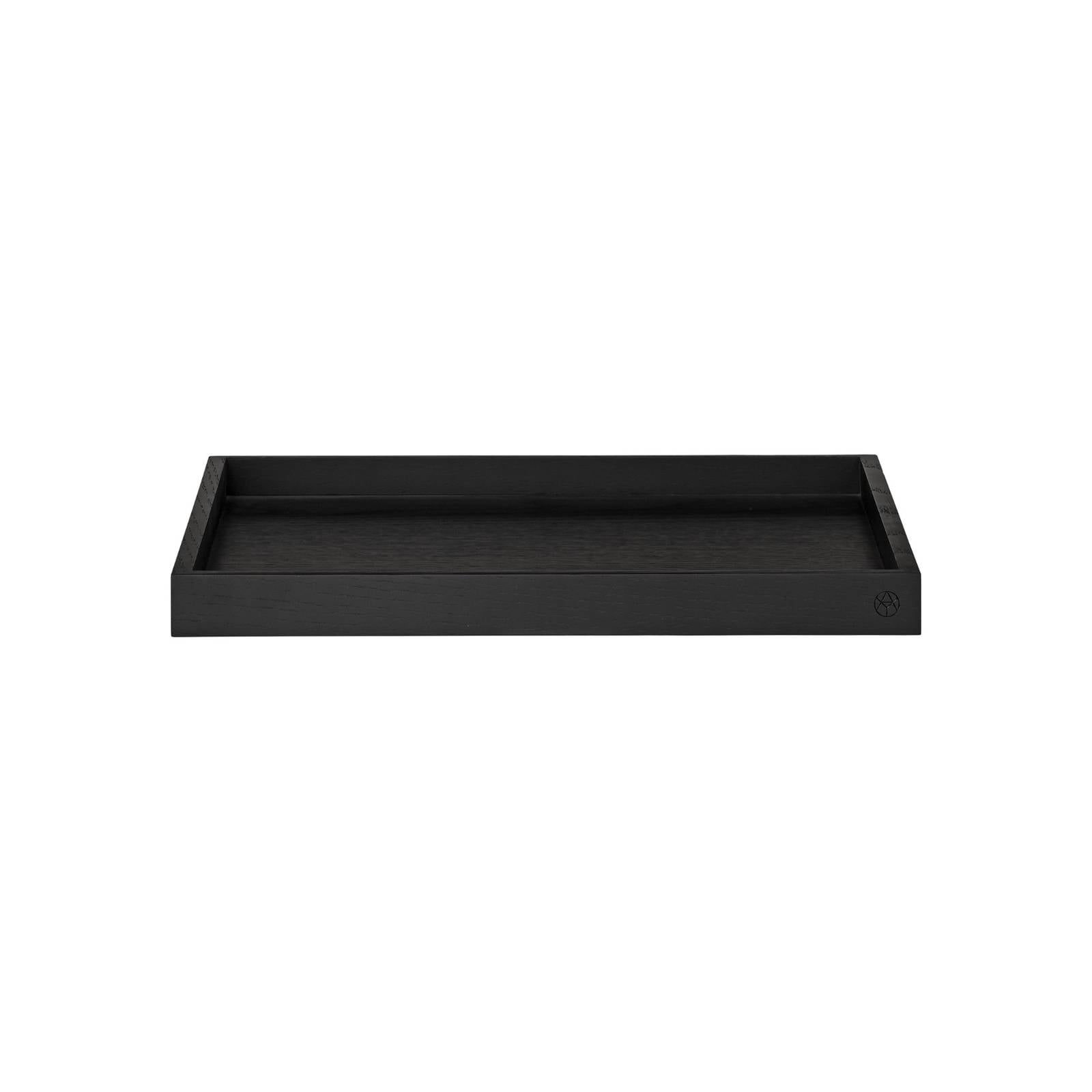 AYTM Tablett Unity, schwarz, Länge 35 cm, Breite 35 cm, Holz