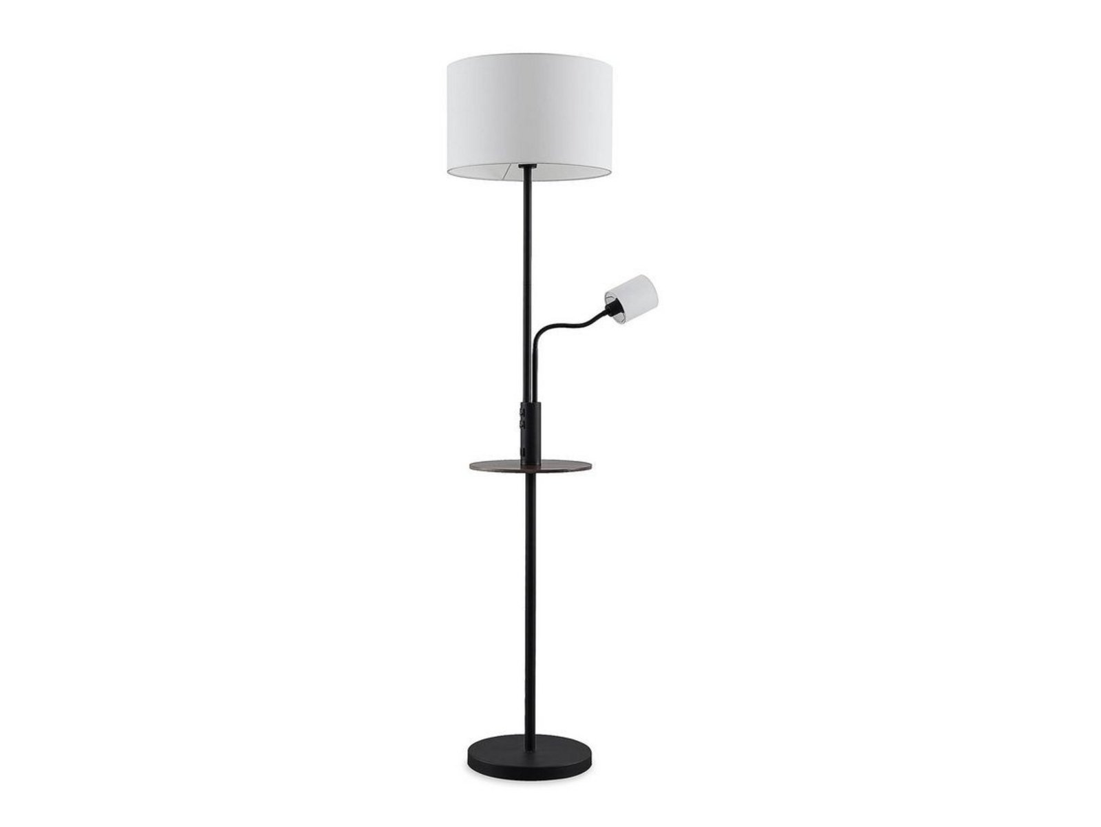 Aovan Lampadar USB Black - Lindby