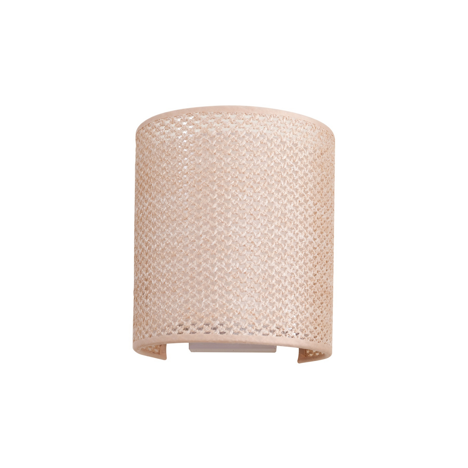 Lindby Wandleuchte Soula, 20 cm, beige, Kunststoff, E27