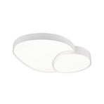 Plafón LED Rise, blanco, 77 x 63 cm, CCT, atenuable