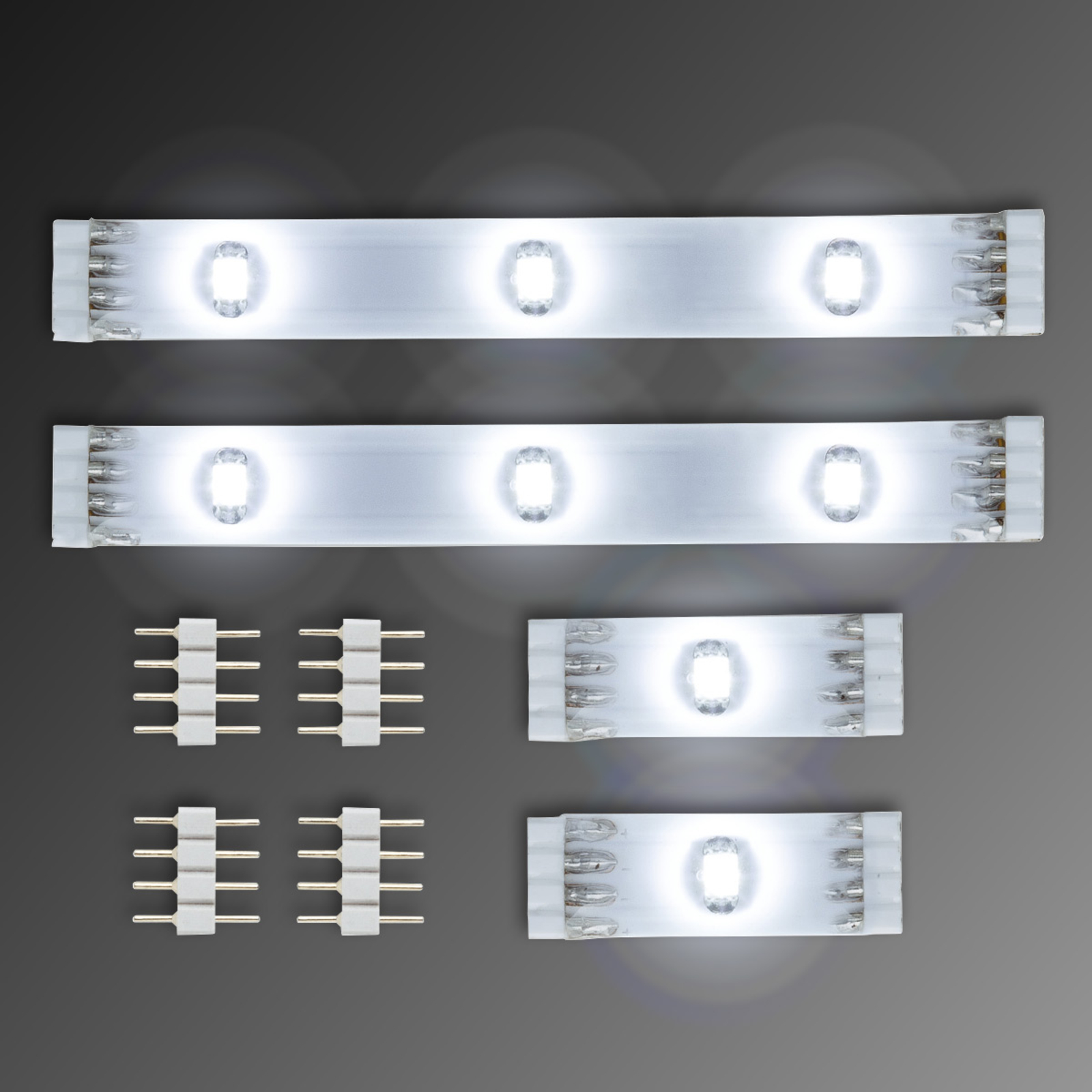 Paulmann Caja - LED strip Distance Pack daylight, for Hallway, Plastic, 0.08 W, energy efficiency: A+