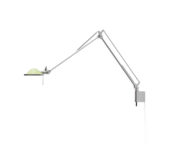 Luceplan – Berenice Wandleuchte 45×45 Grün Glas/Alu
